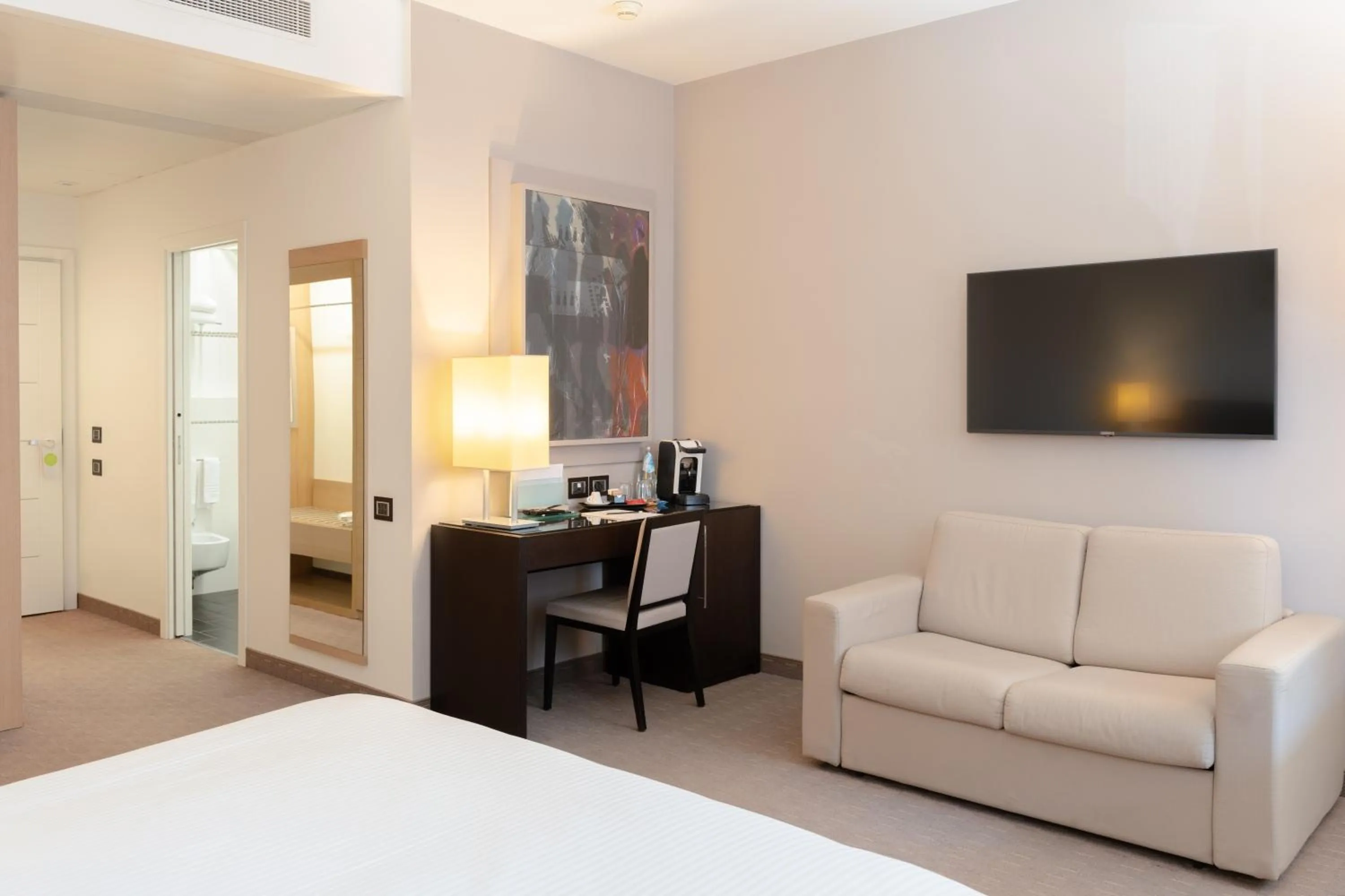 Bed in Ariha Hotel Cosenza