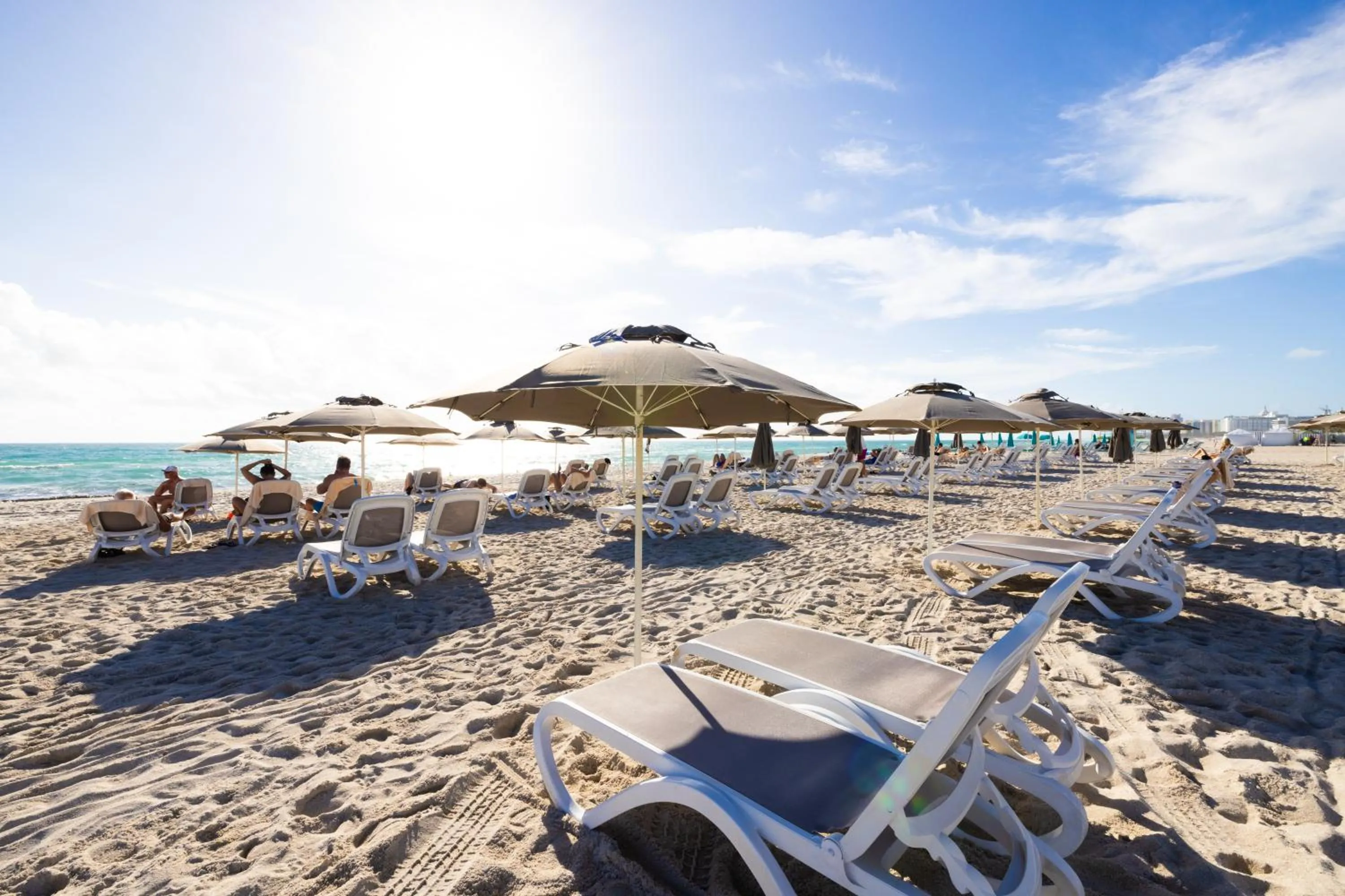 Beach in Riu Plaza Miami Beach