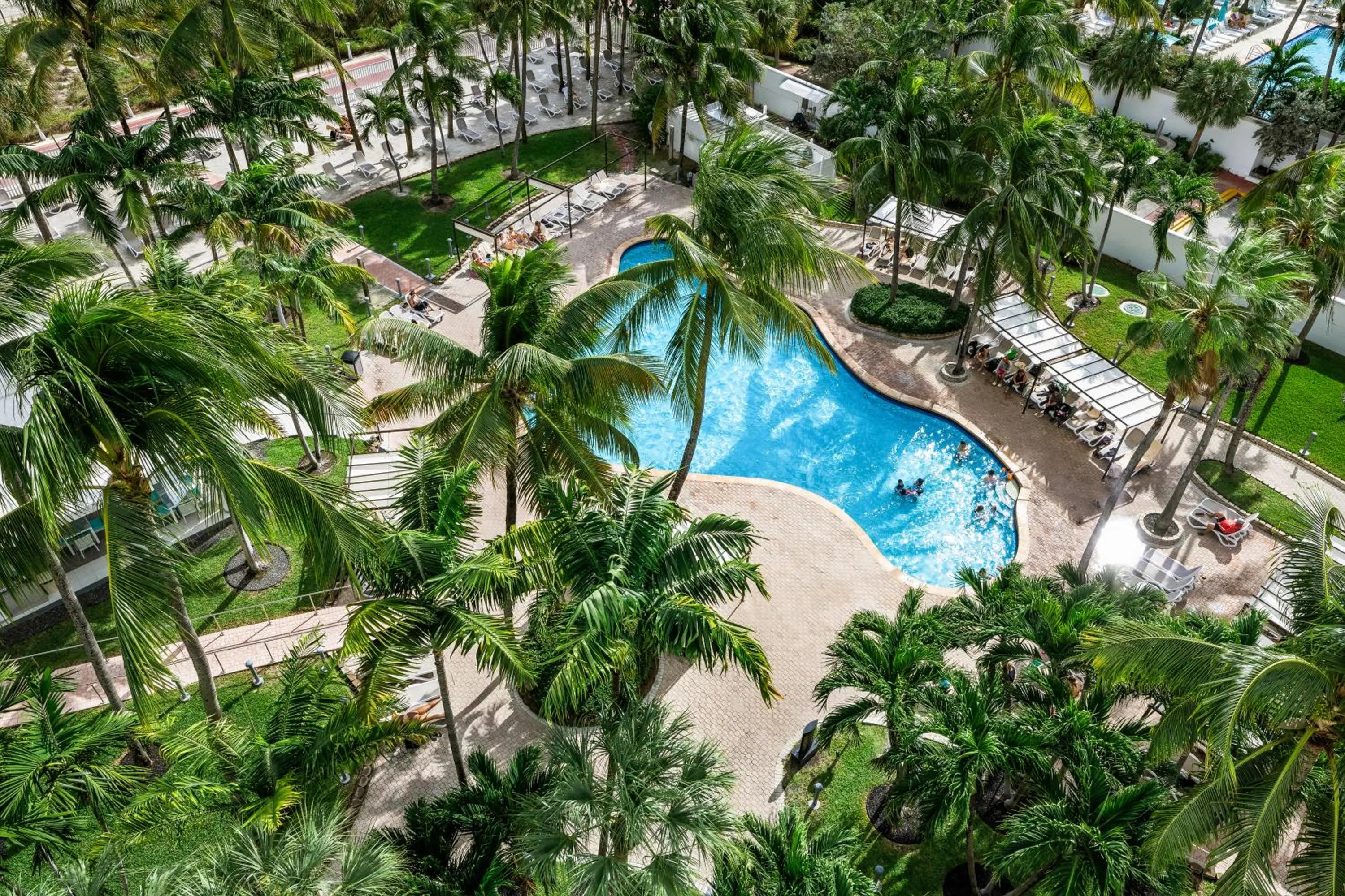 Garden in Riu Plaza Miami Beach