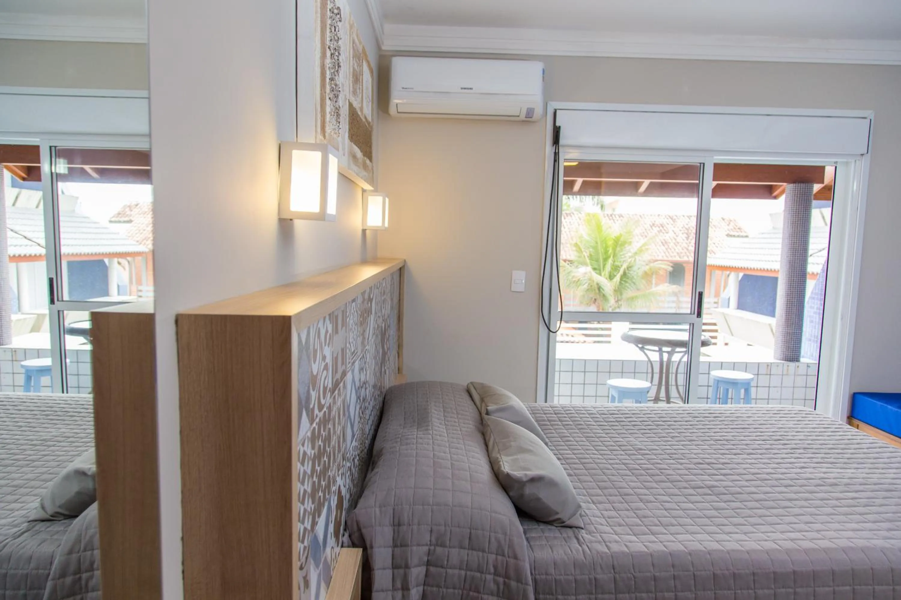 Decorative detail, Bed in Spazio Marine Hotel - Guaratuba