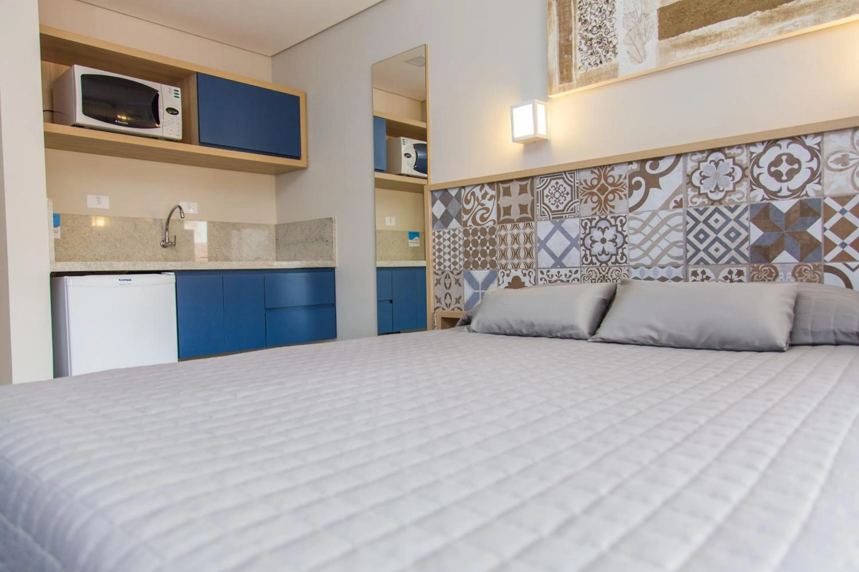 Decorative detail, Bed in Spazio Marine Hotel - Guaratuba