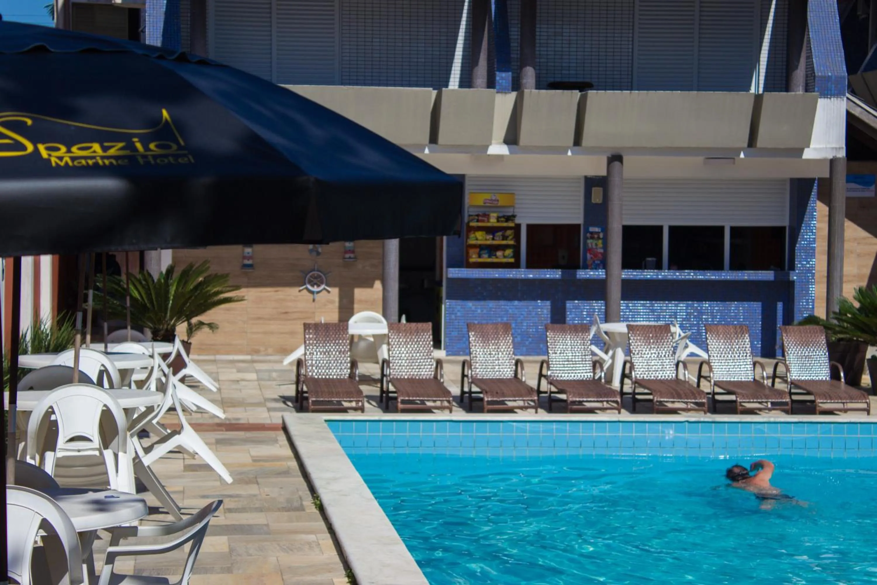 Swimming pool in Spazio Marine Hotel - Guaratuba