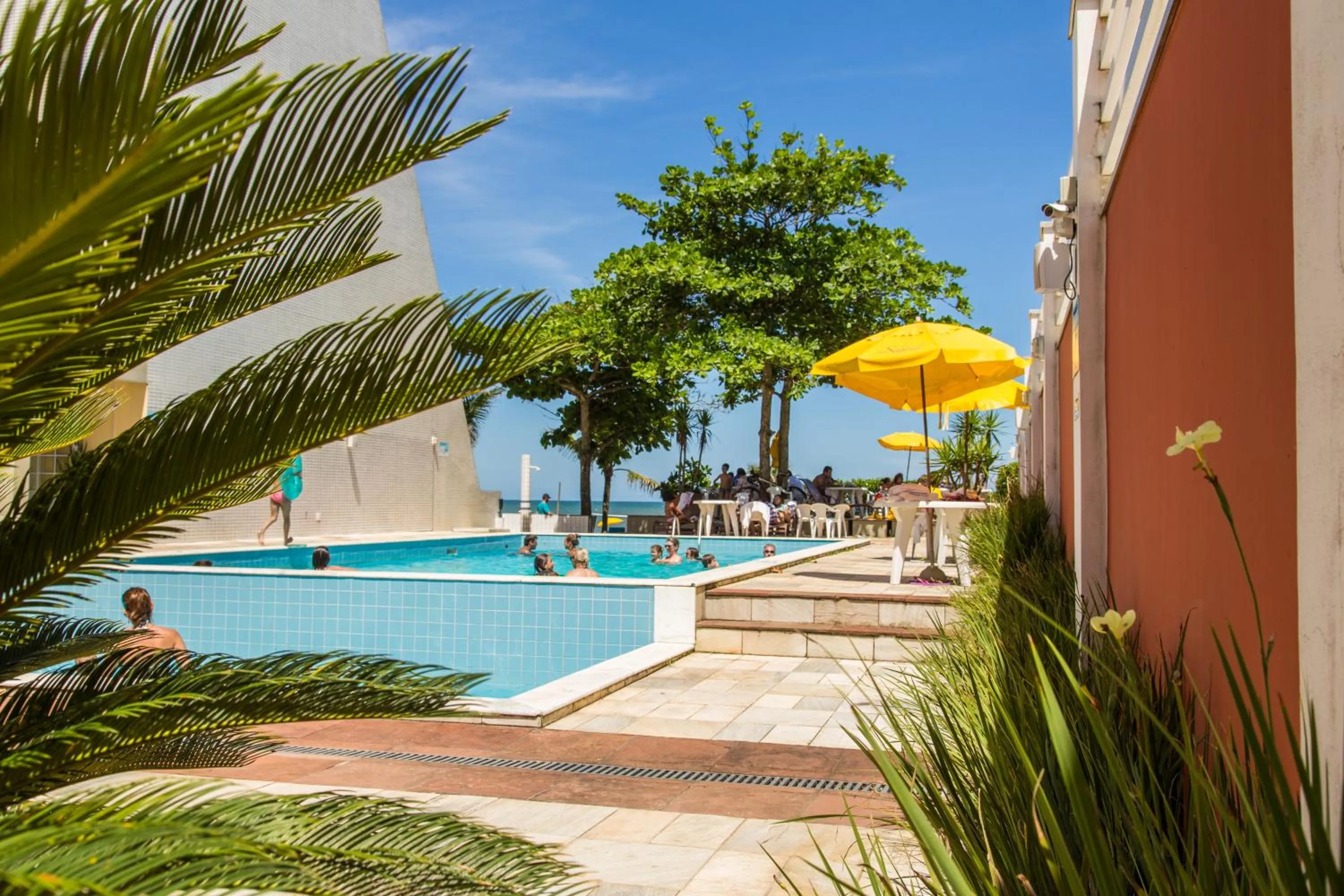 Pool view in Spazio Marine Hotel - Guaratuba