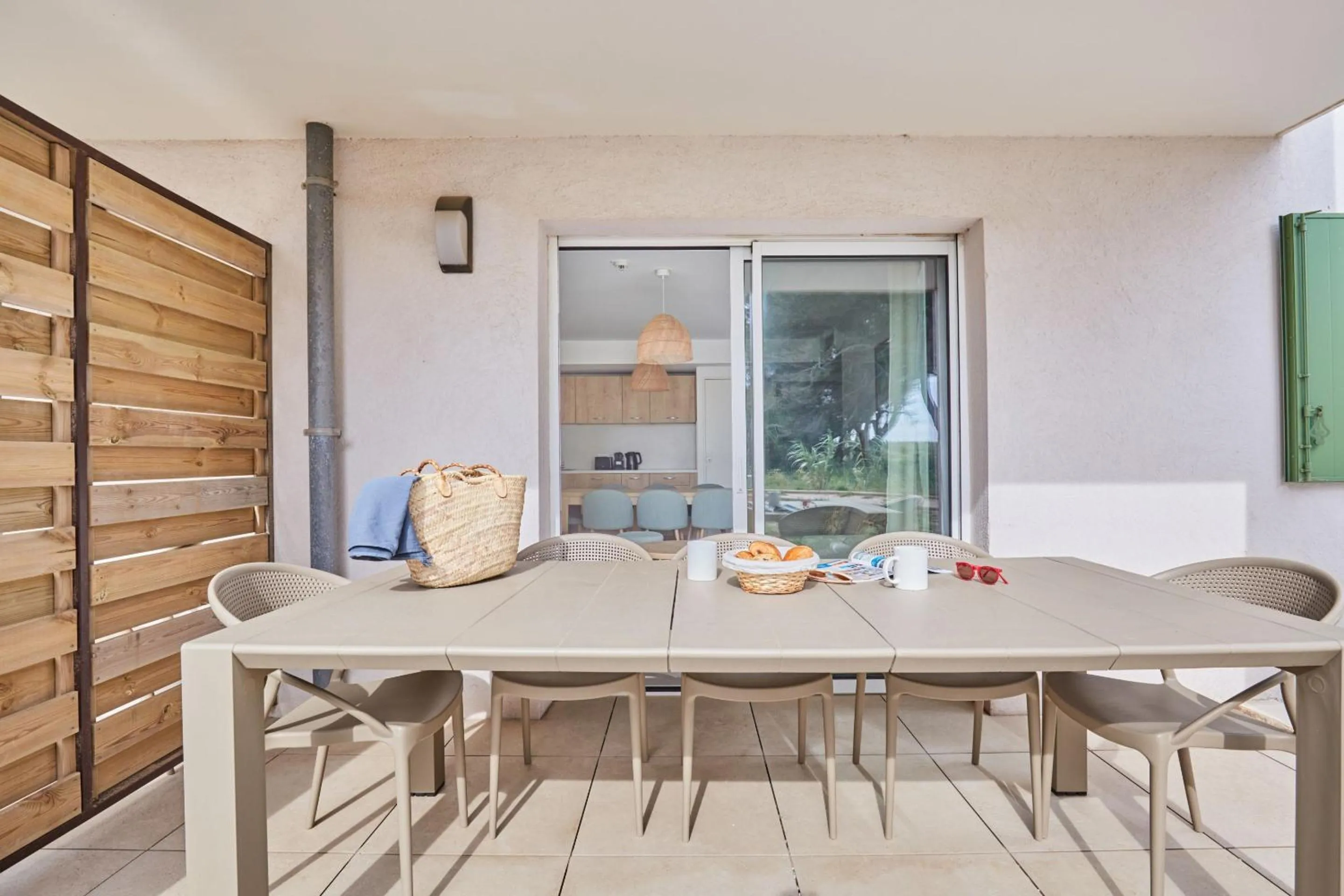 Balcony/Terrace in Résidence Odalys Riviera