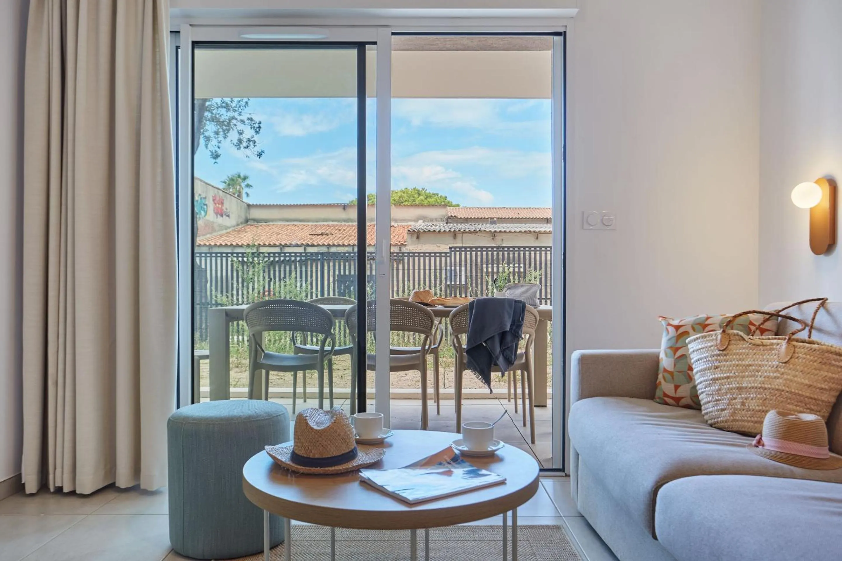 Balcony/Terrace in Résidence Odalys Riviera
