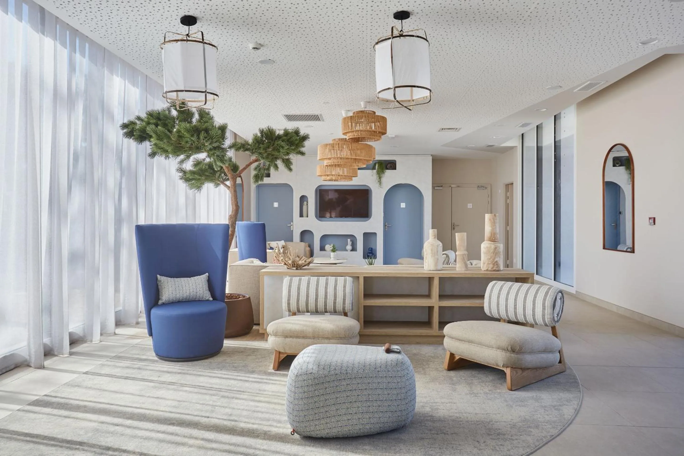 Lobby or reception in Résidence Odalys Riviera