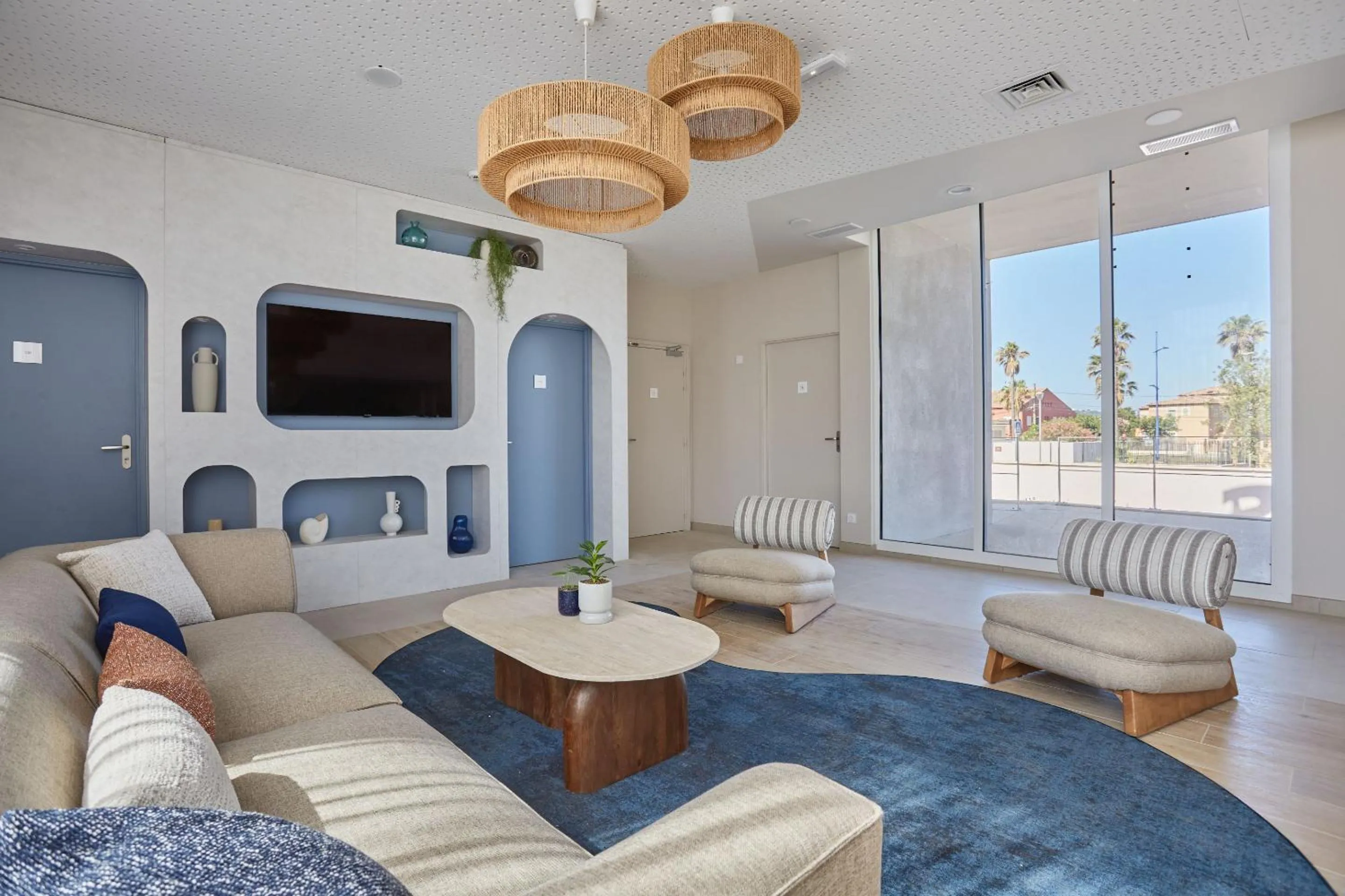 Lobby or reception in Résidence Odalys Riviera