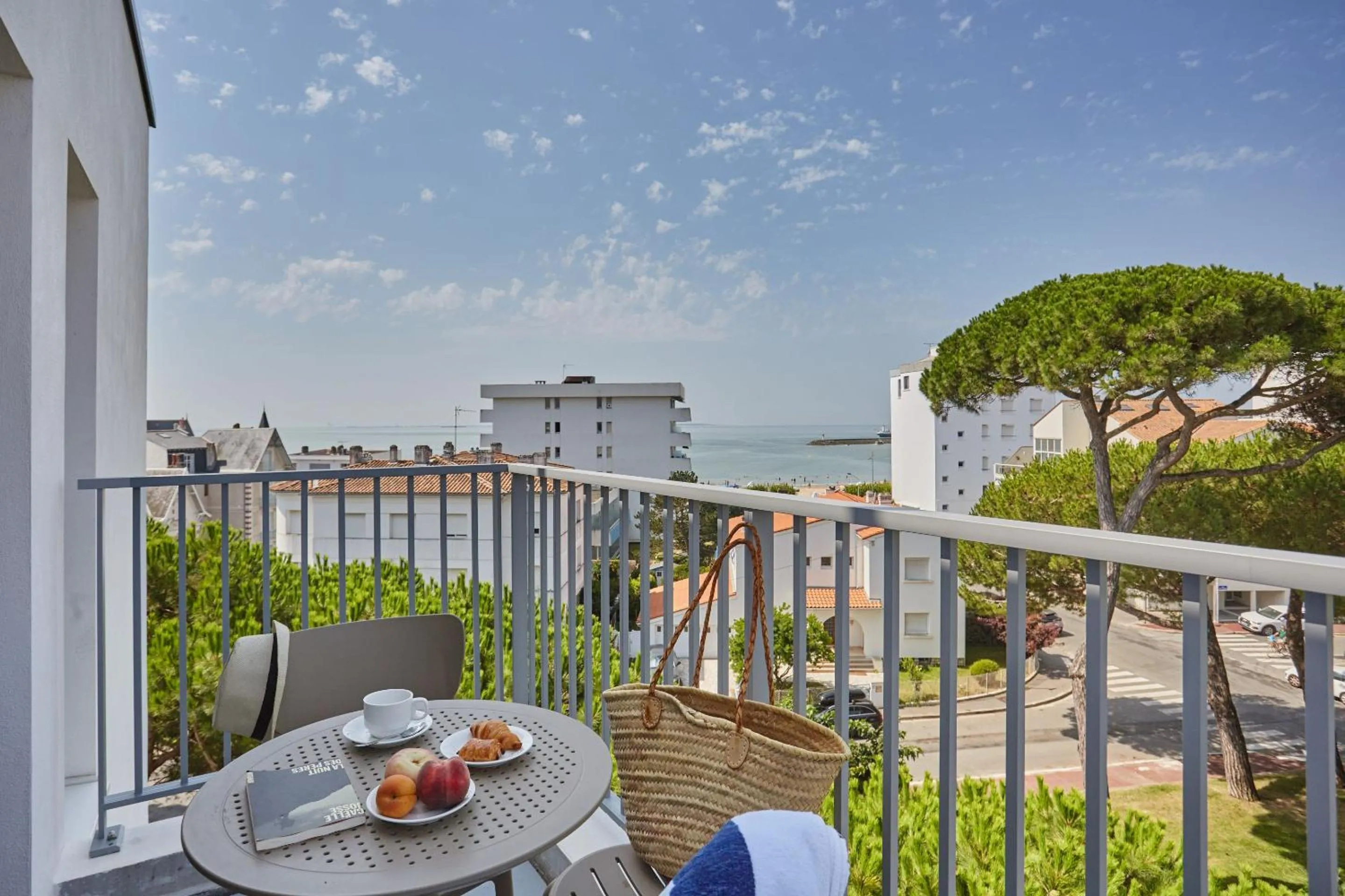 Balcony/Terrace in Résidence Odalys L'Orée du Parc