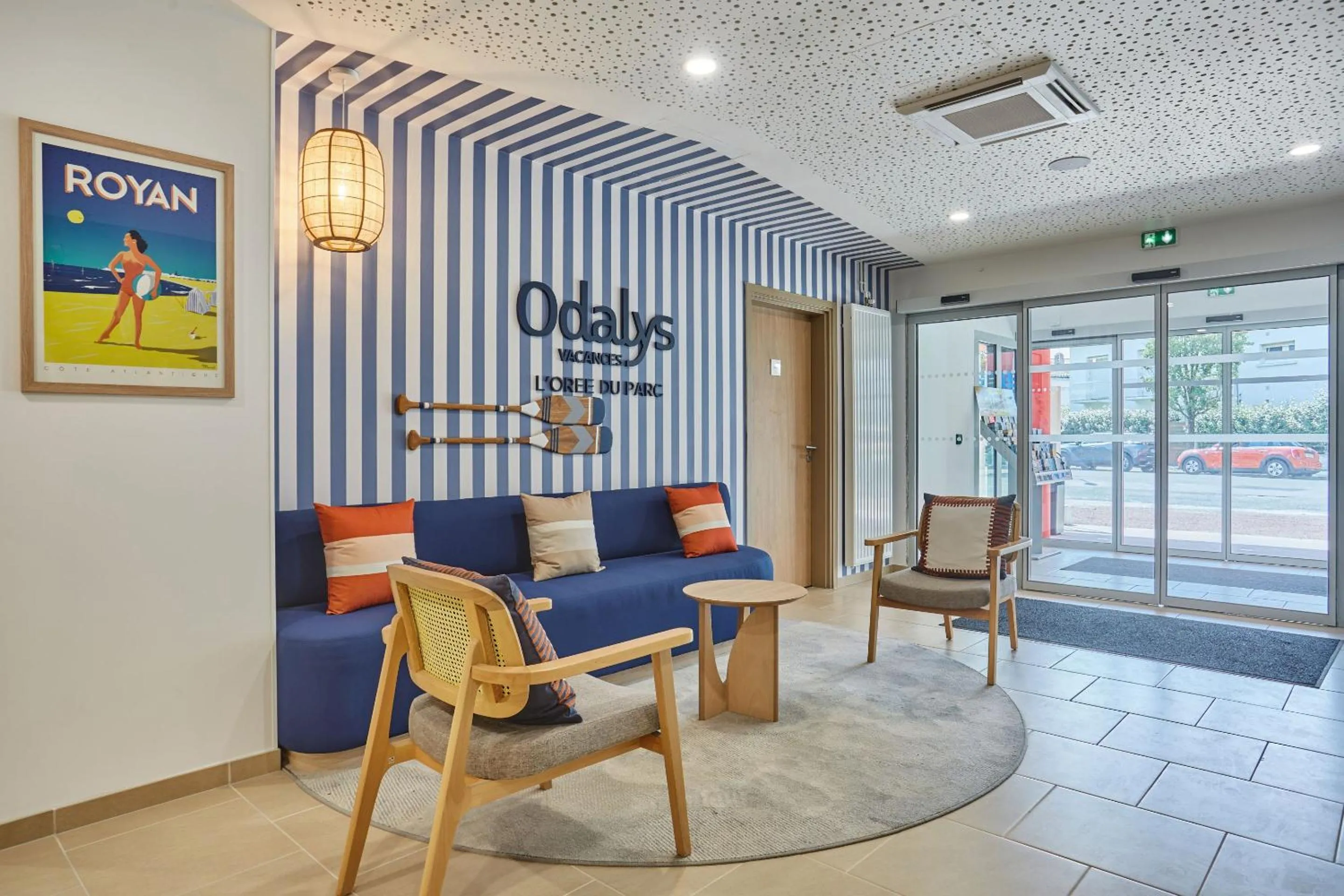 Lobby or reception in Résidence Odalys L'Orée du Parc