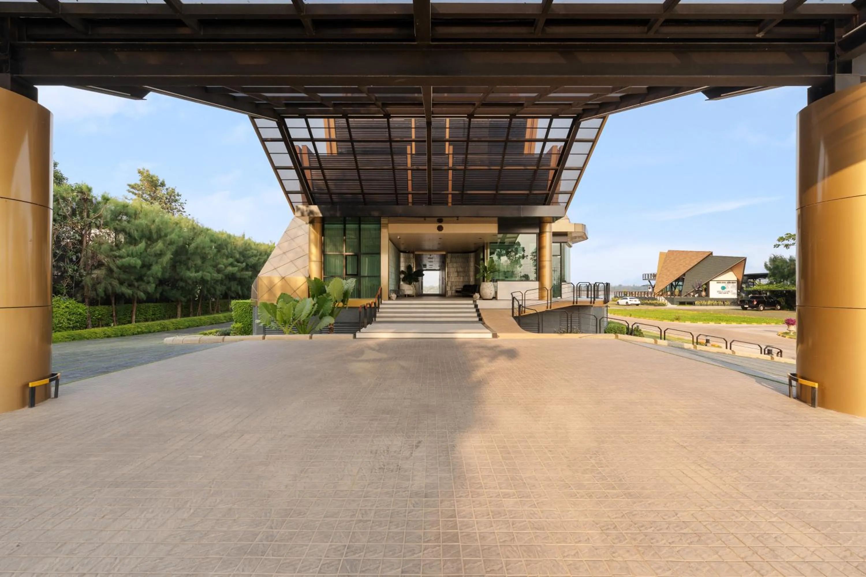 Property building in Naka-Raj Escape Hotel