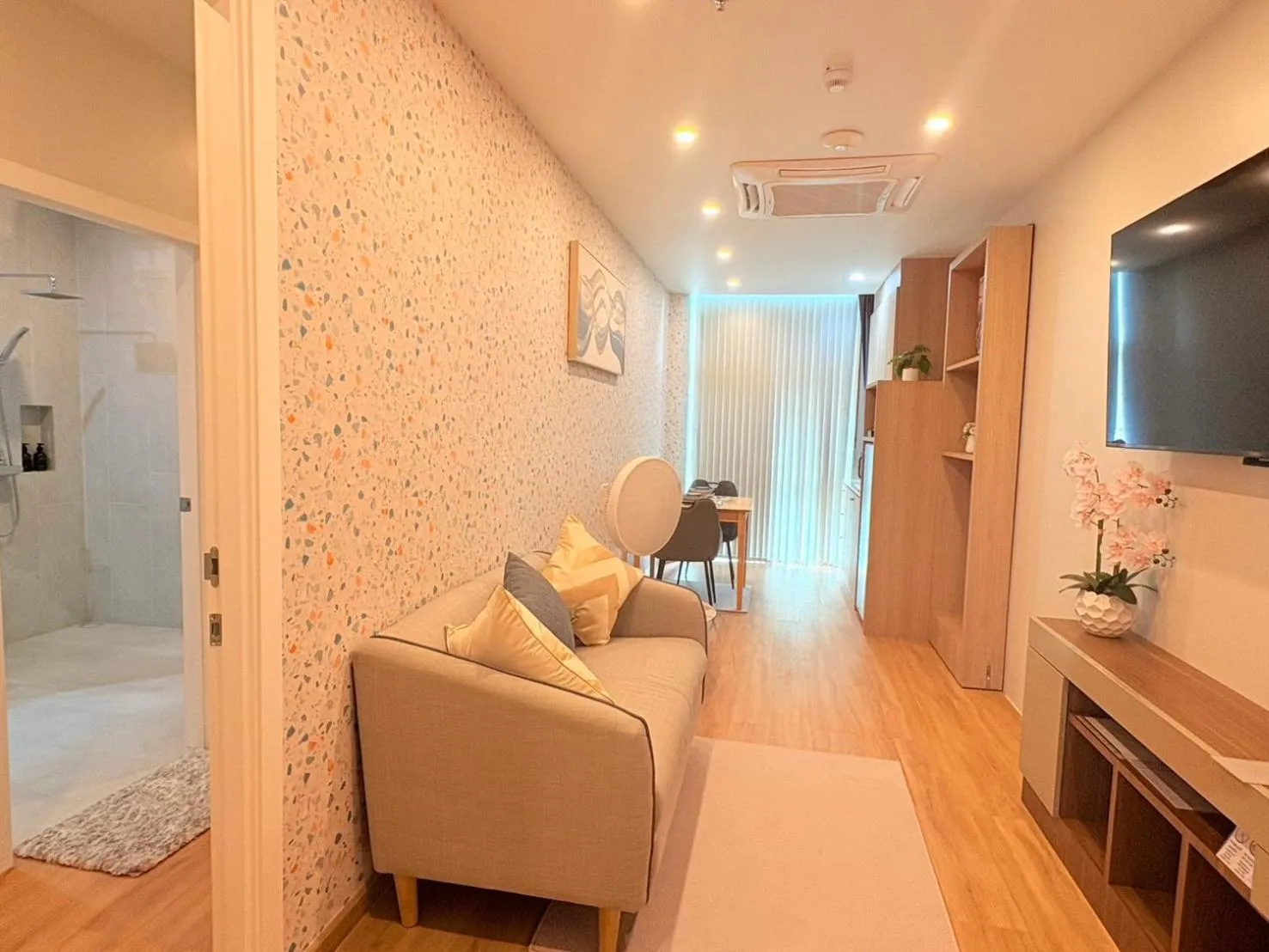 Seating area in Naka-Raj Escape Hotel