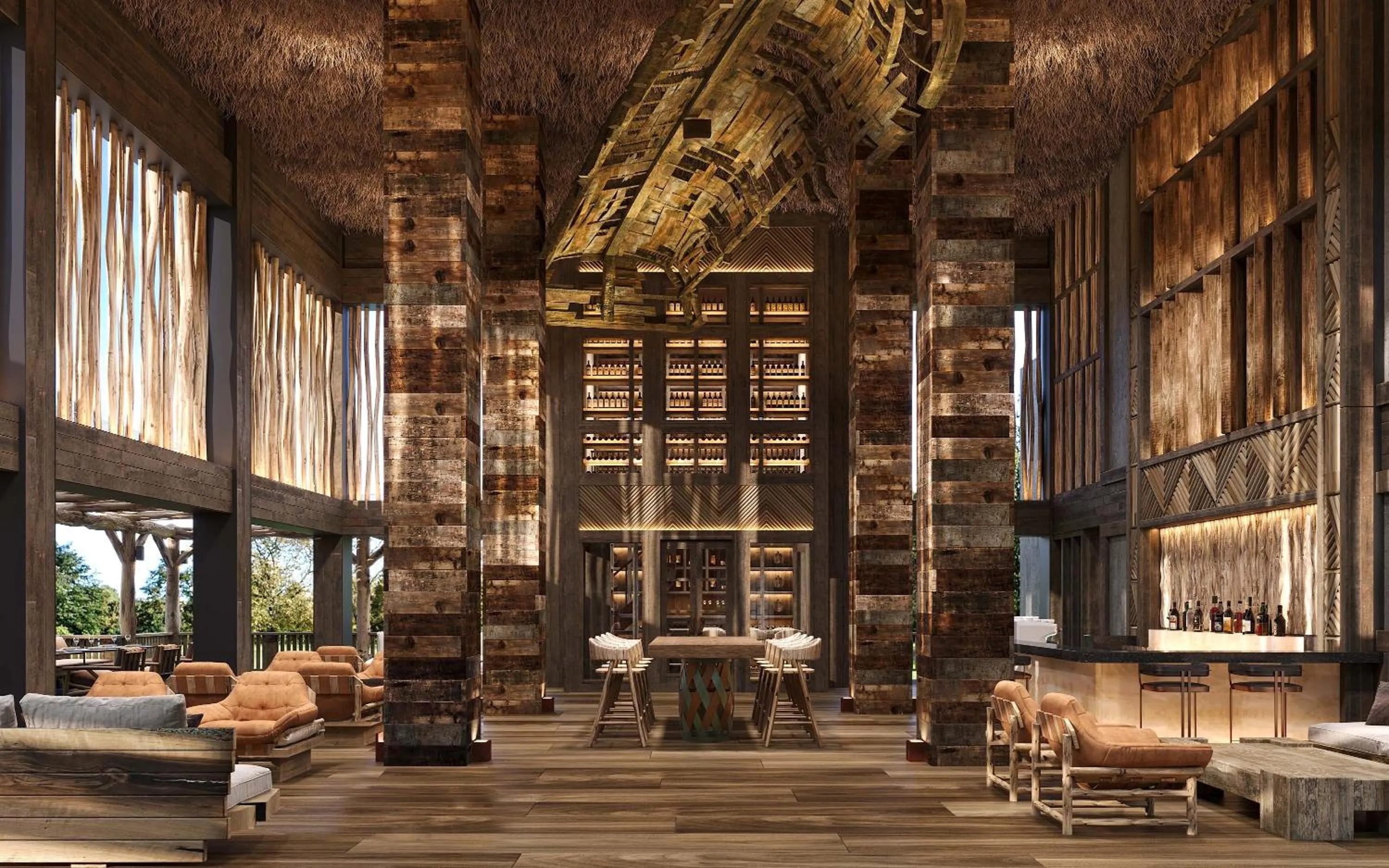 Lounge or bar in Vignette Collection Dinso Resort & Villas Ko Chang by IHG