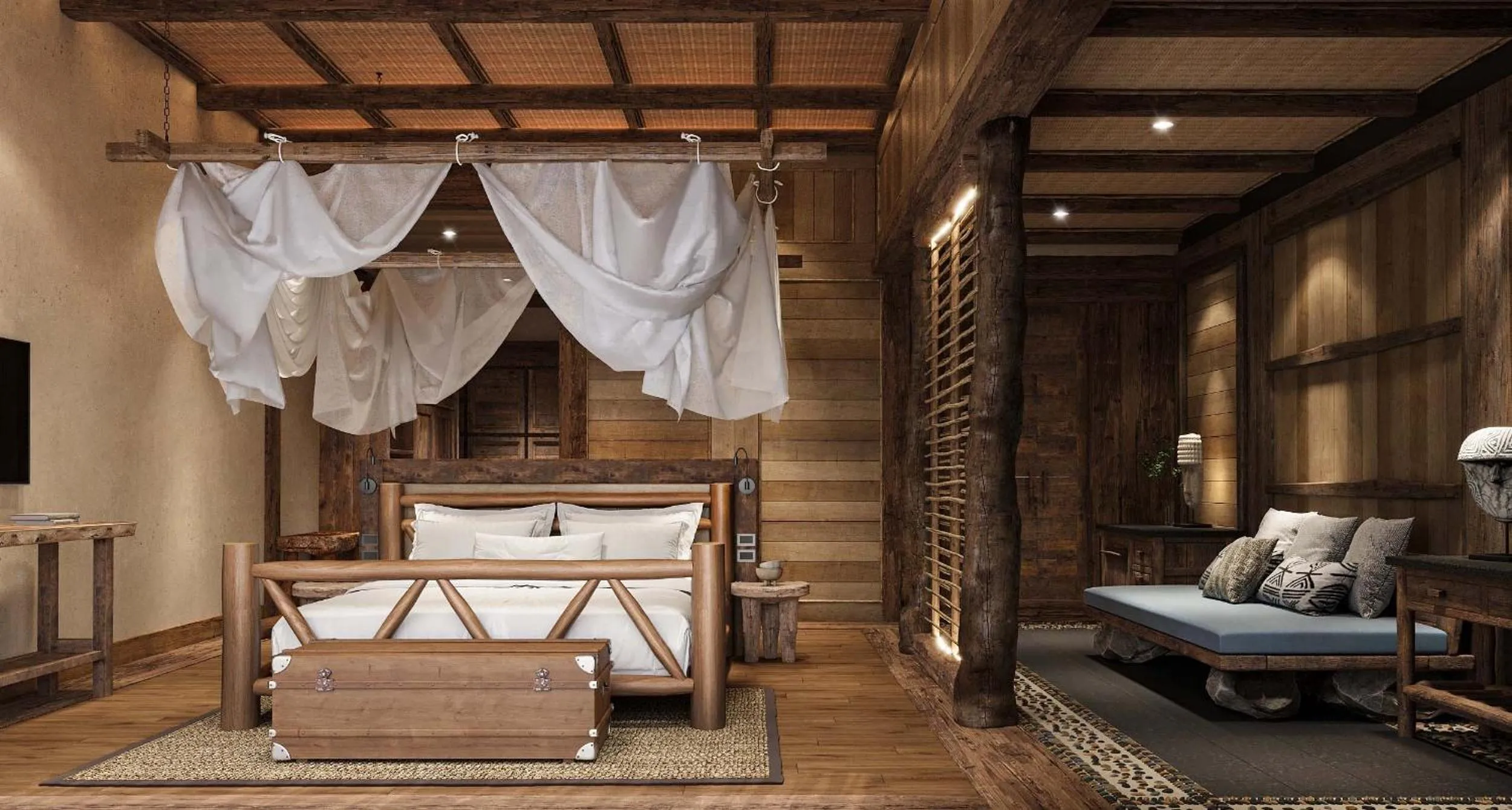 Photo of the whole room, Bed in Vignette Collection Dinso Resort & Villas Ko Chang by IHG