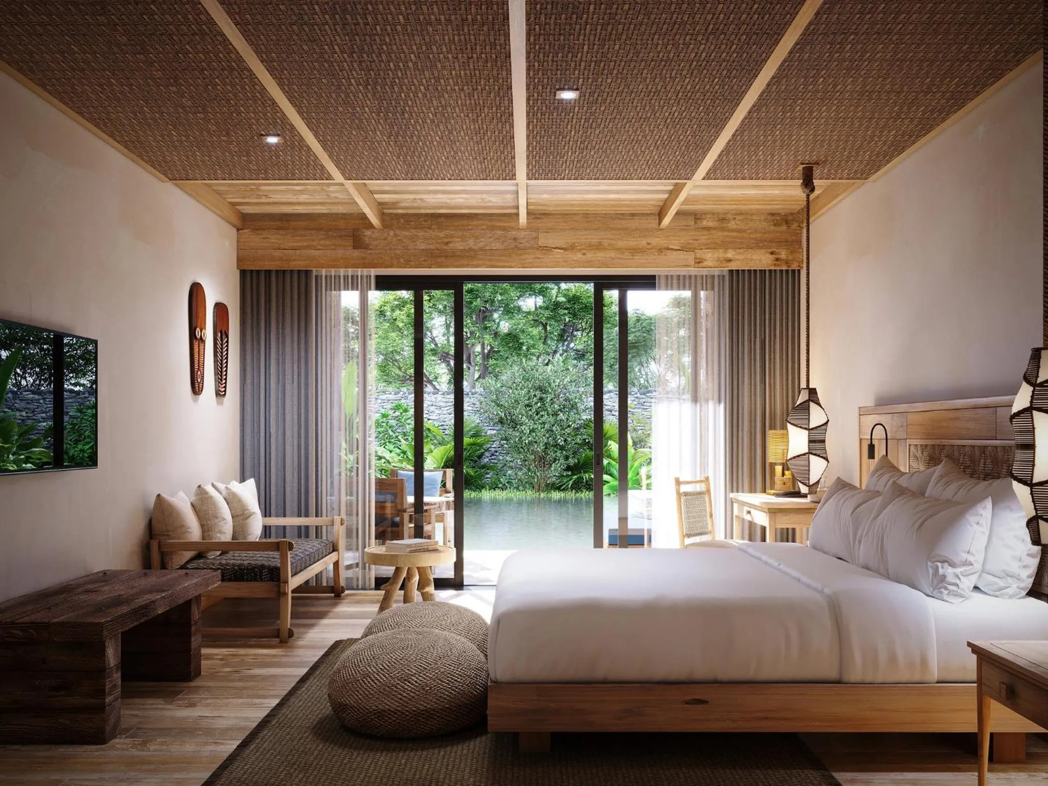 Photo of the whole room, Bed in Vignette Collection Dinso Resort & Villas Ko Chang by IHG