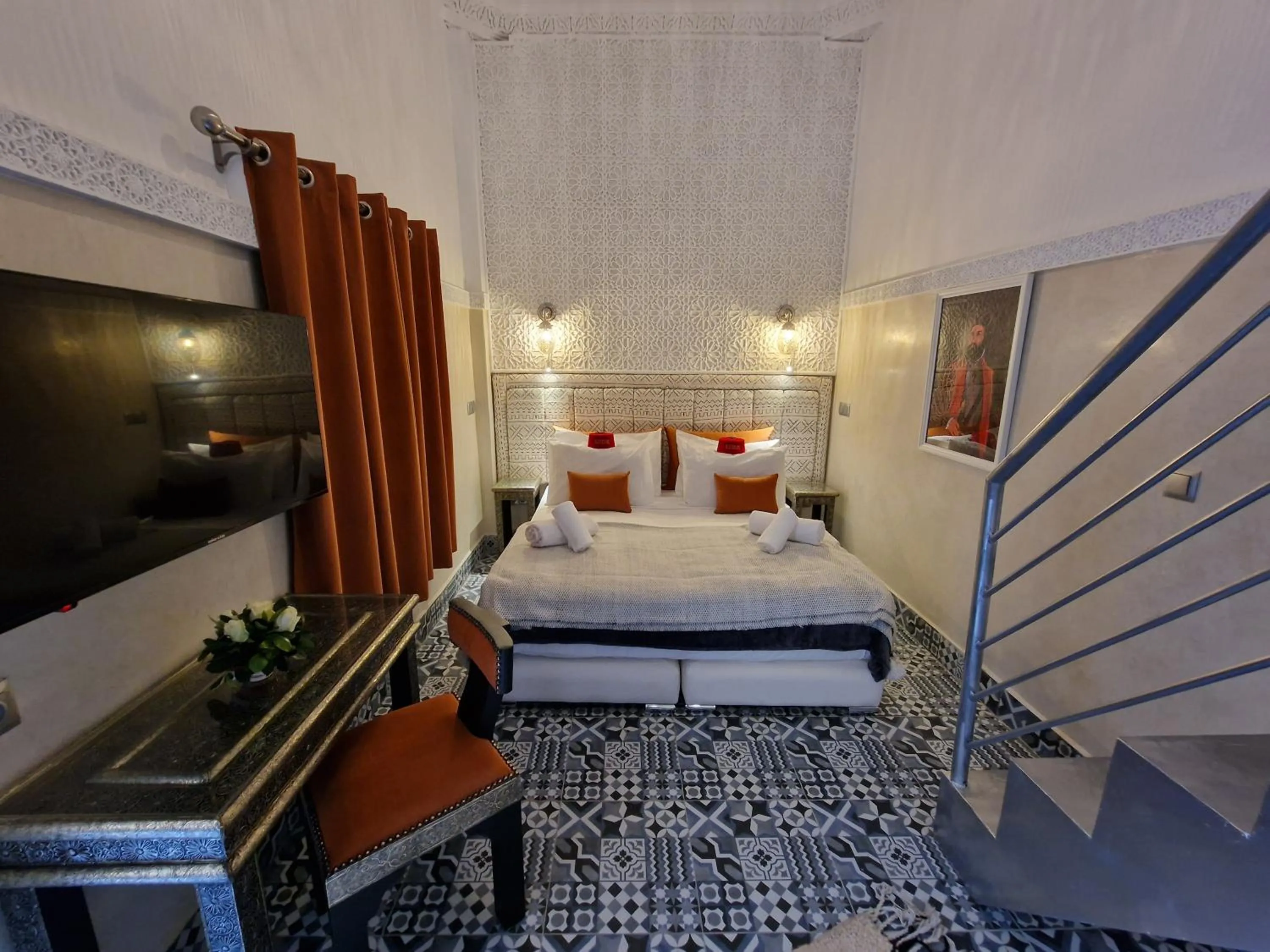 Bedroom in Riad Explore - Marrakech Medina Boutique Guest House