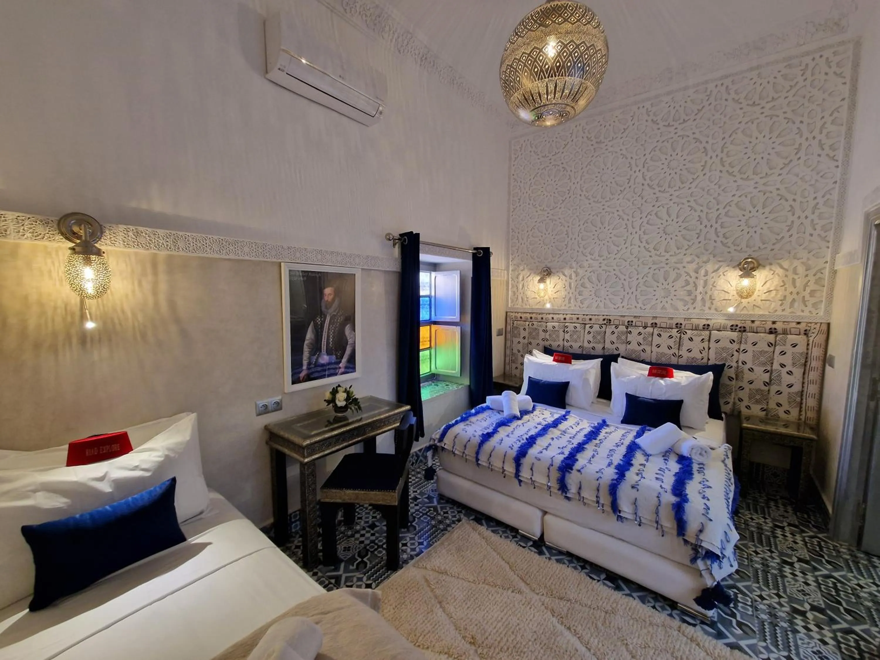 Bedroom in Riad Explore - Marrakech Medina Boutique Guest House