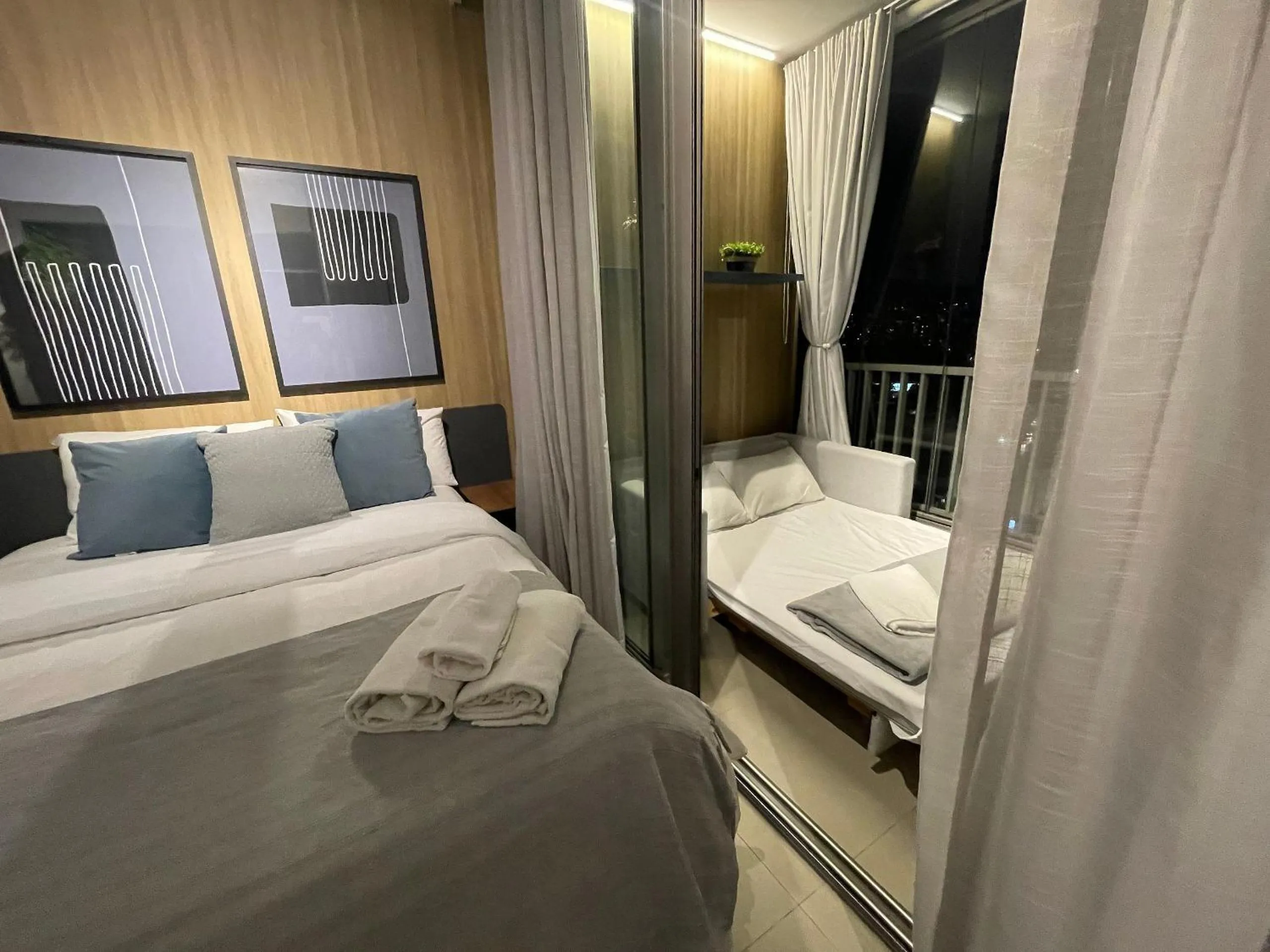 Bed in Apartamentos em frente ao Allianz Parque