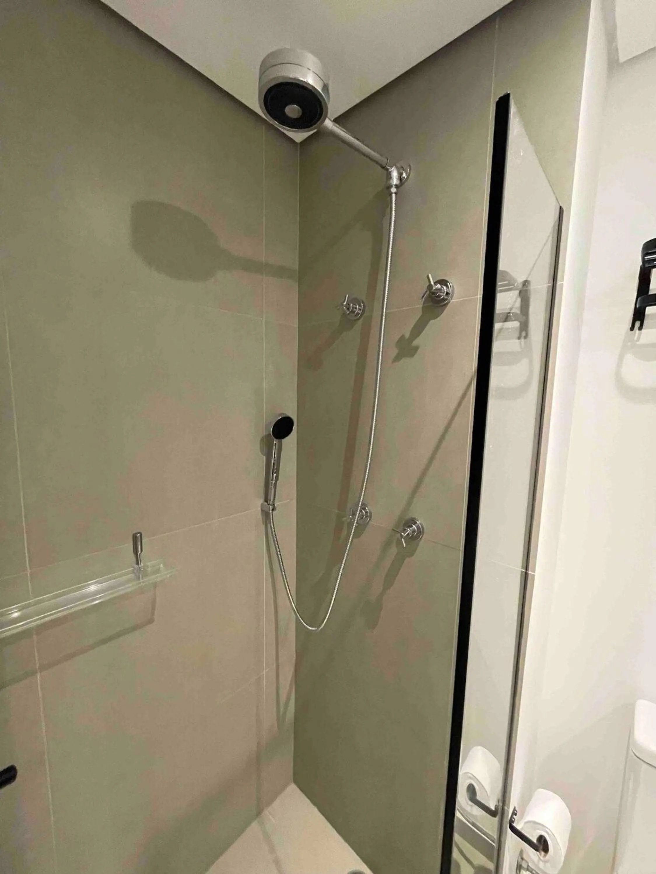 Bathroom in Apartamentos em frente ao Allianz Parque