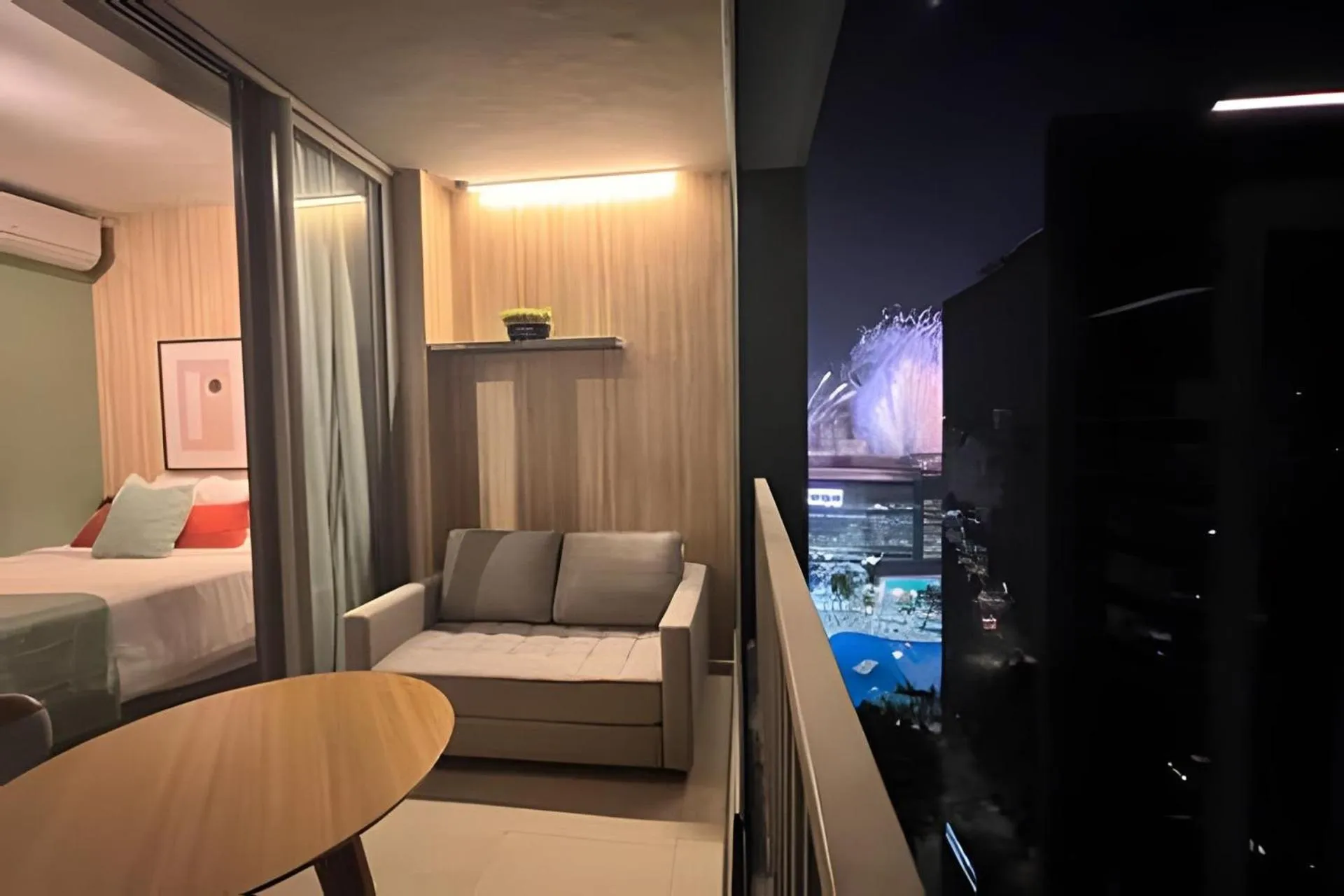 Bed in Apartamentos em frente ao Allianz Parque