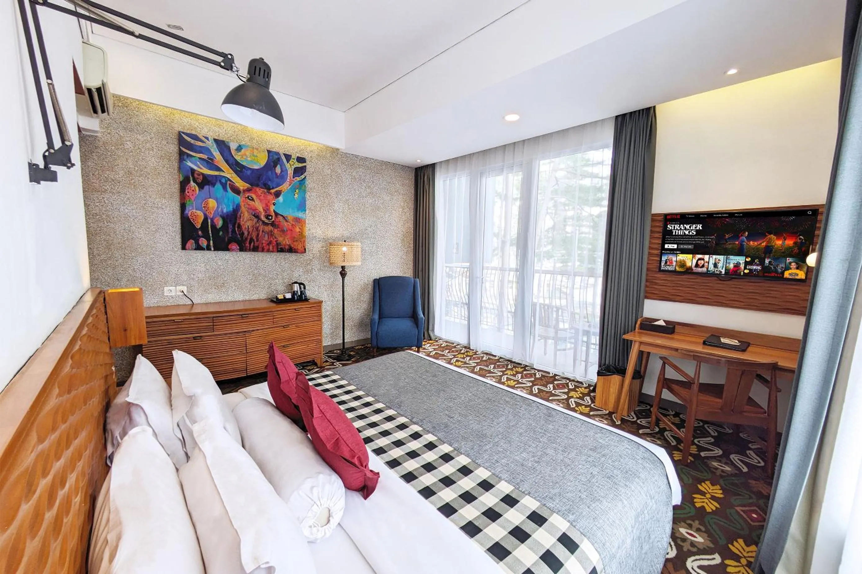 Bed in THE 1O1 Bandung Dago