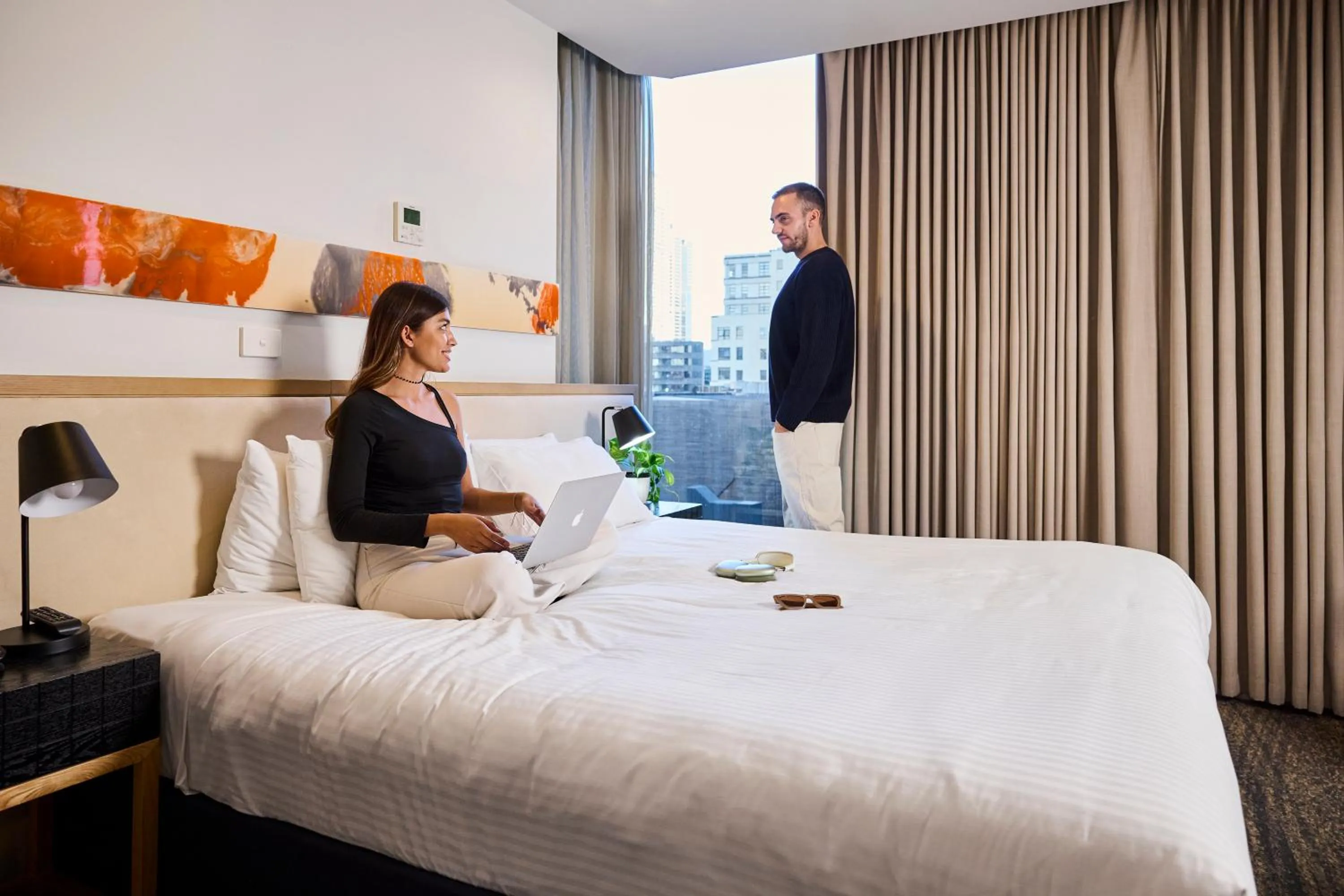 Bedroom, Bed in Brady Hotels Central Melbourne