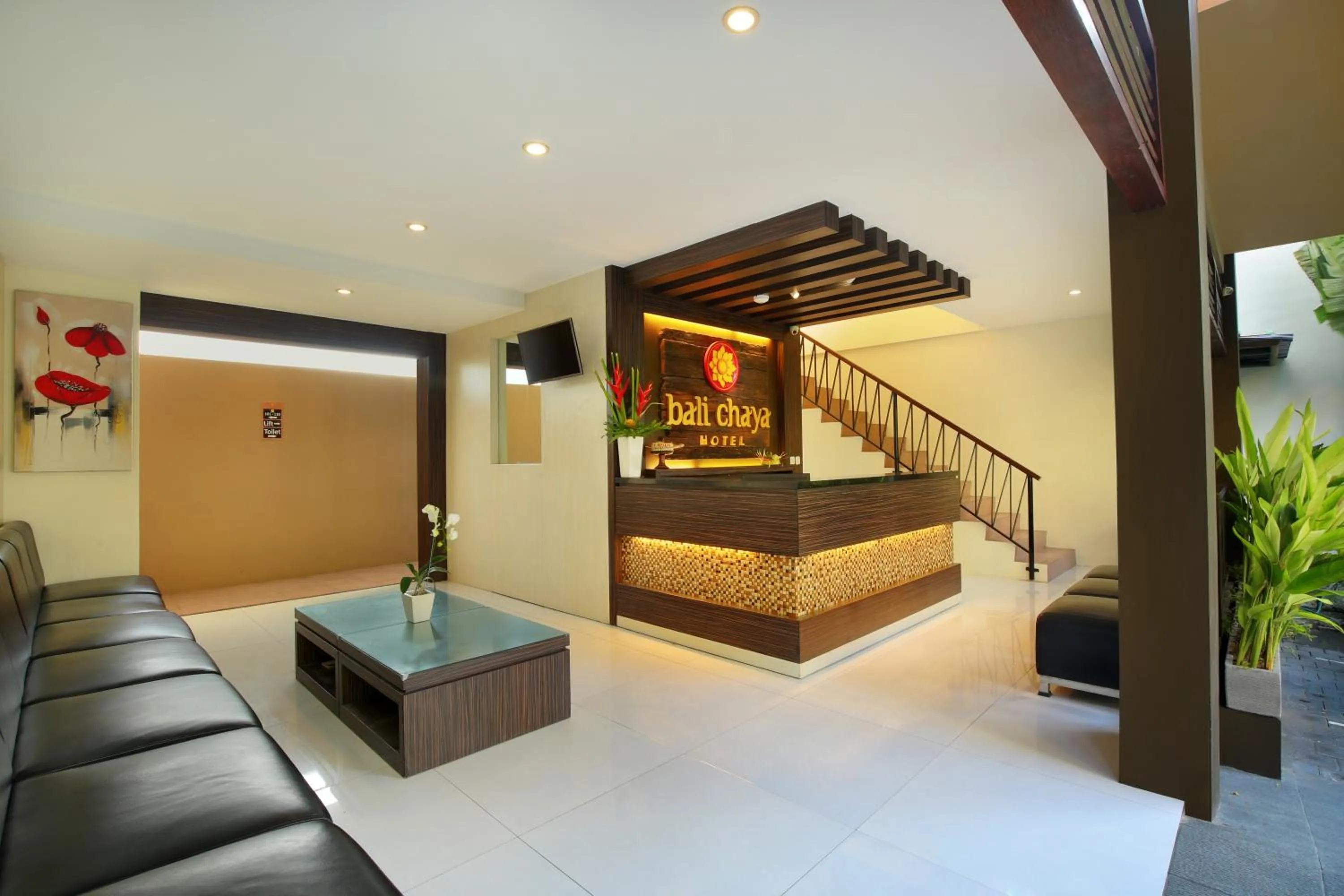 Lobby or reception in Bali Chaya Hotel Legian