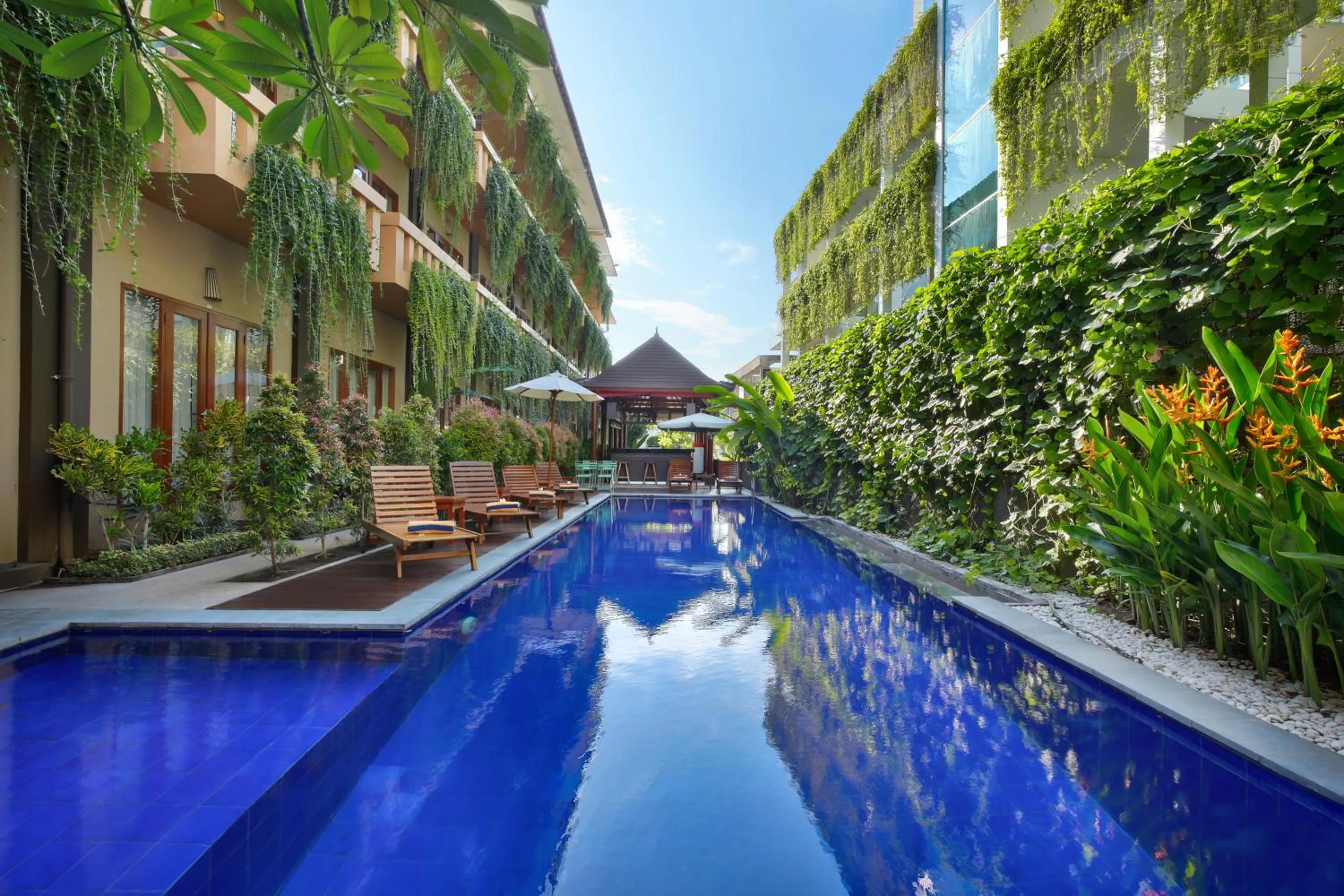 Swimming pool in Bali Chaya Hotel Legian