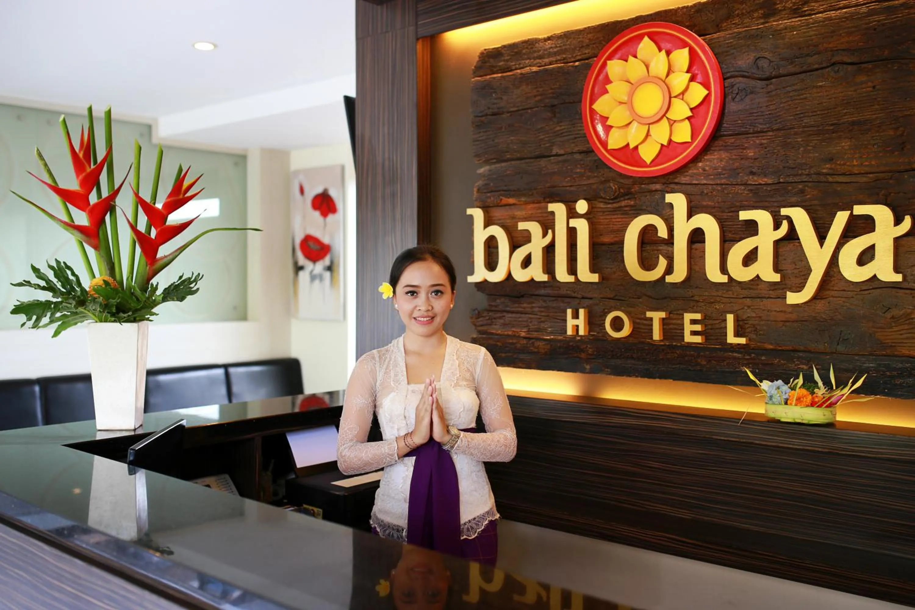 Lobby or reception in Bali Chaya Hotel Legian