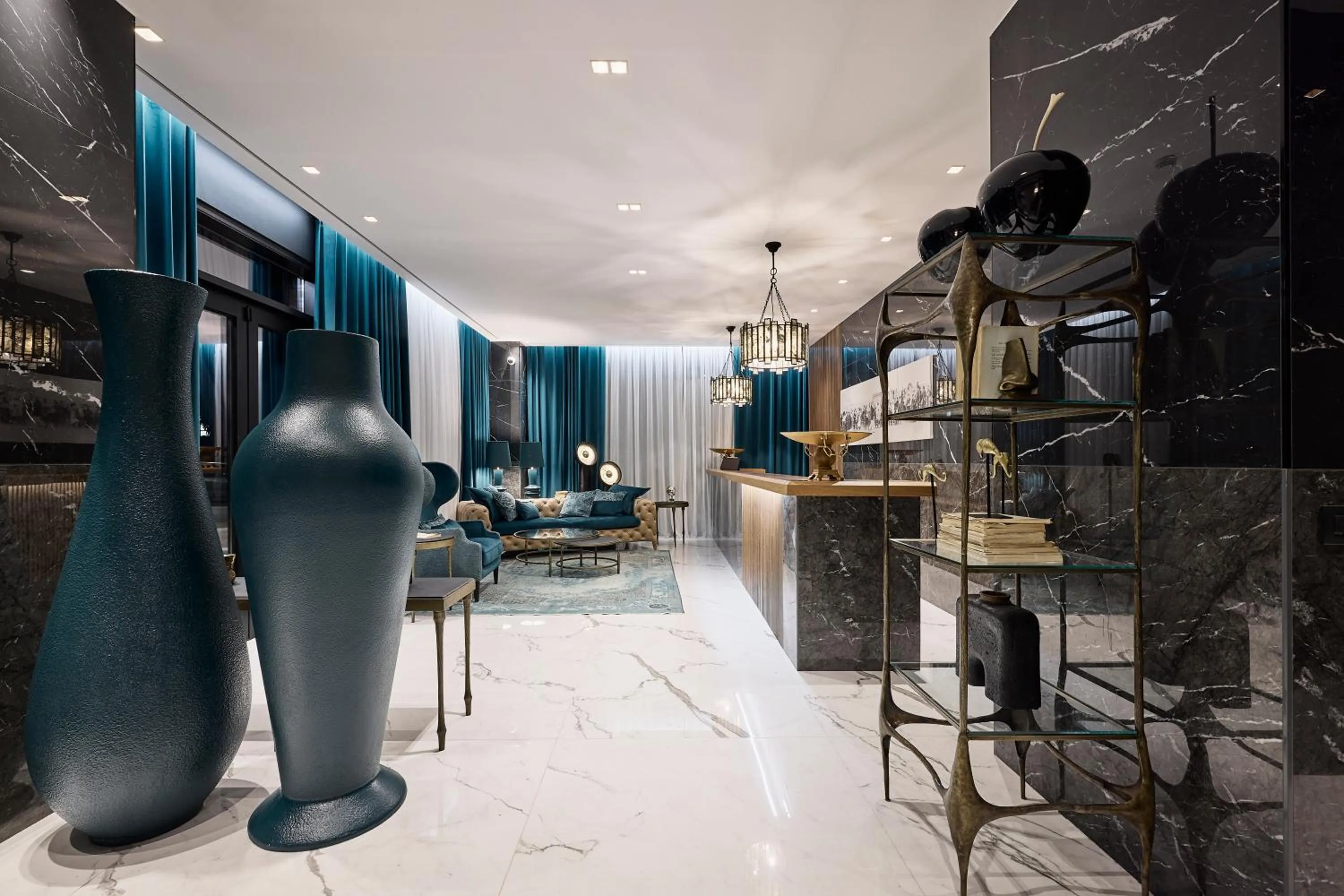 Living room in Athenarum Portus Life & Style Hotel