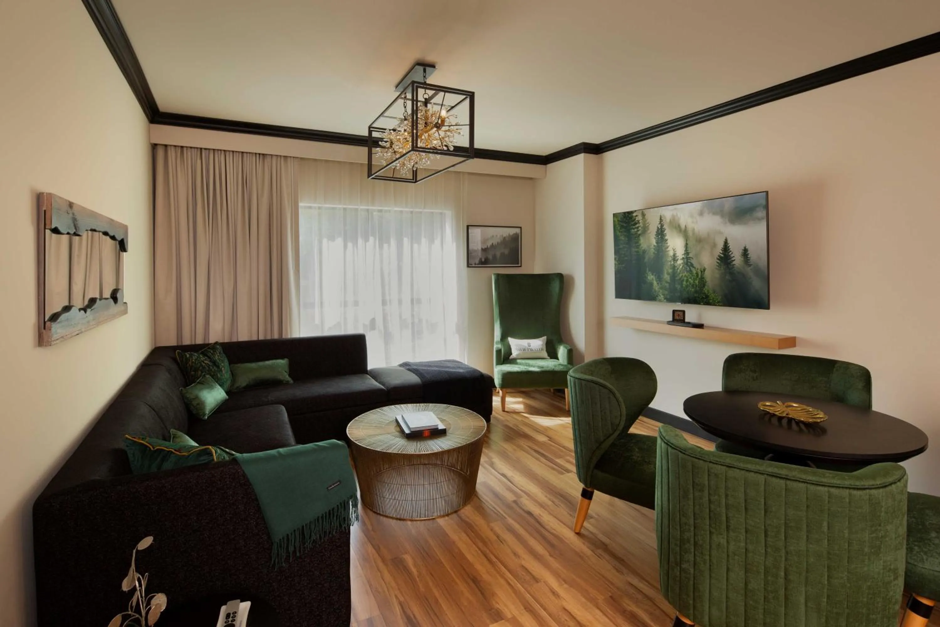 Living room in The Swiftwater