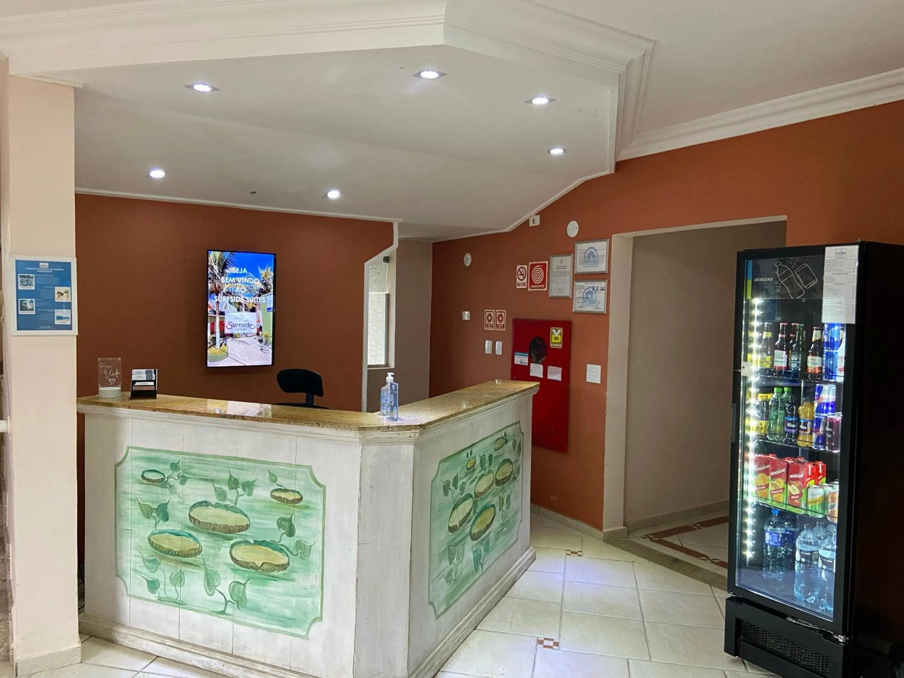 Lobby or reception in Surfside Suites