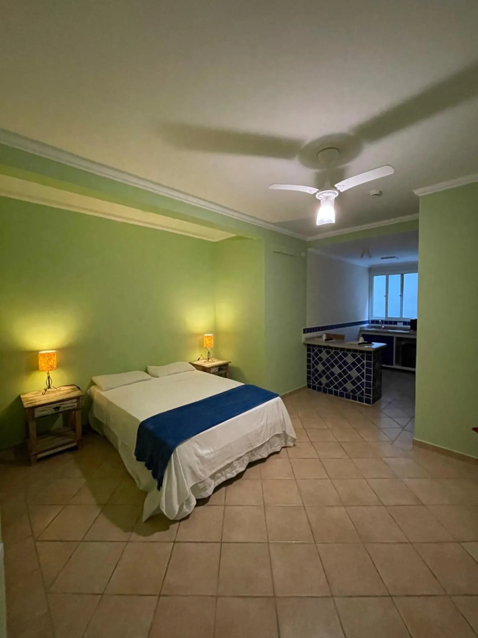 Bed in Surfside Suites