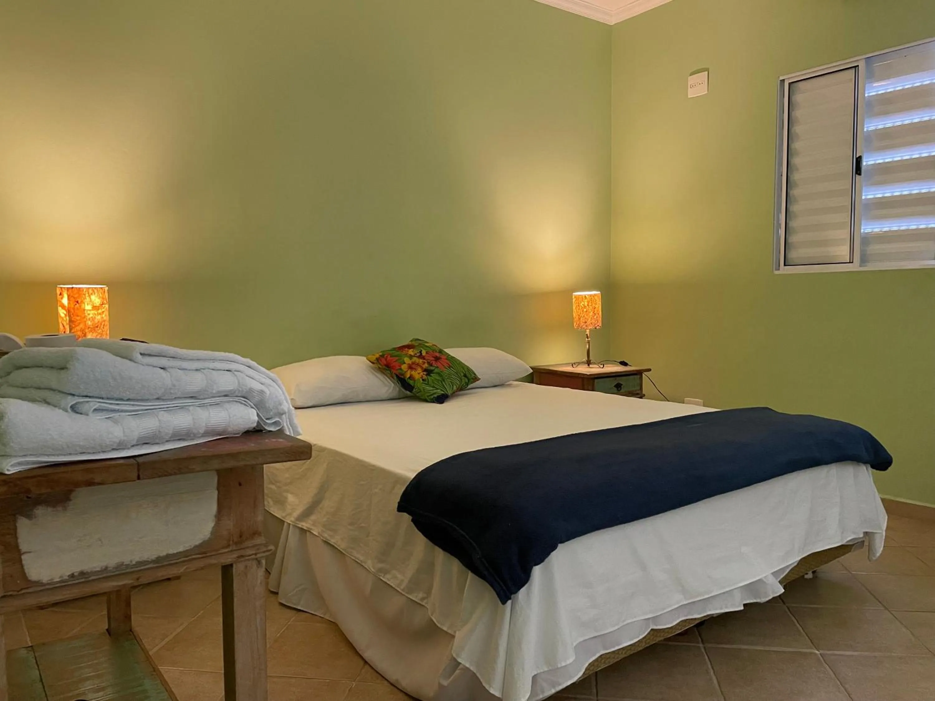 Bed in Surfside Suites