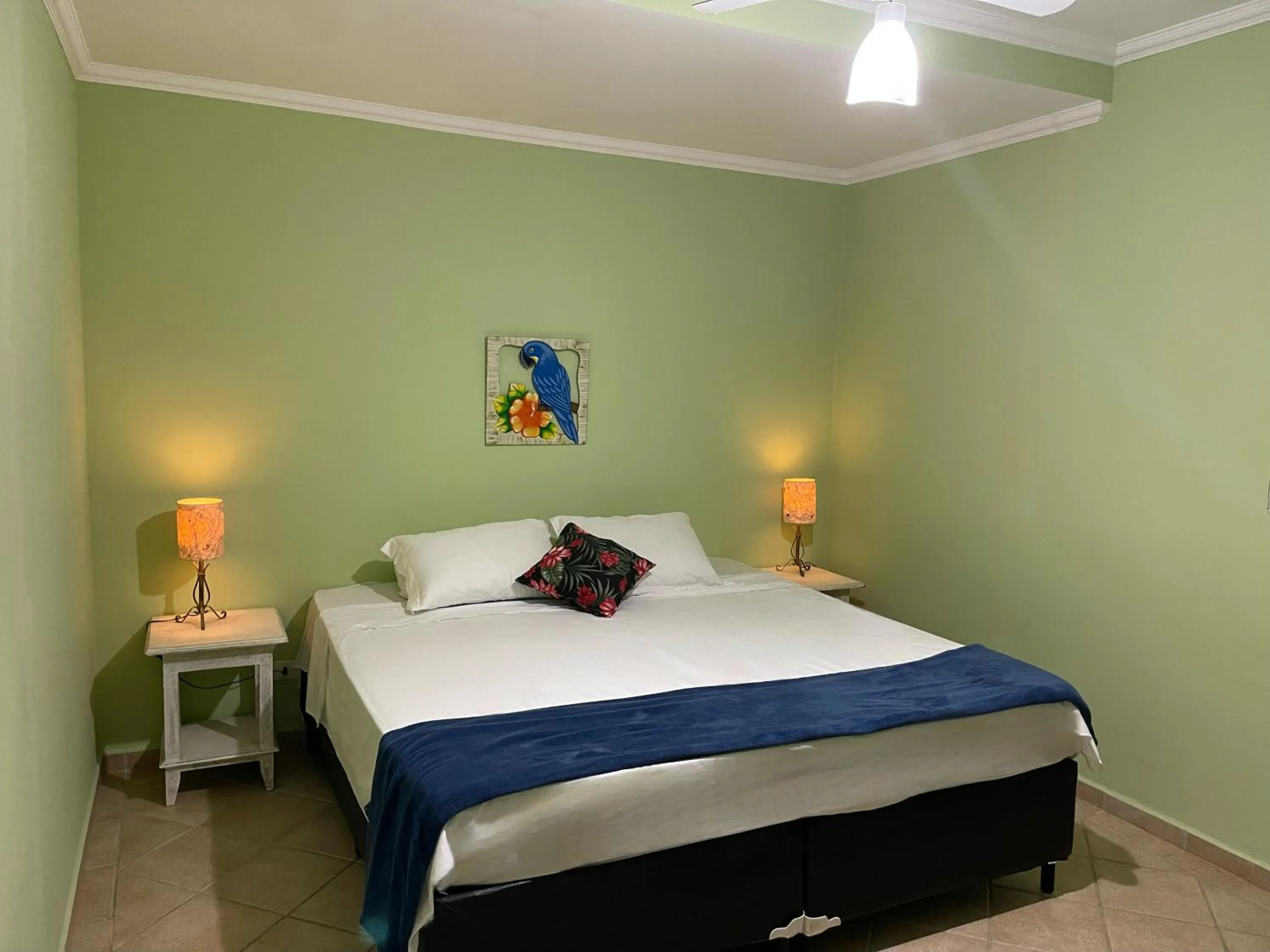 Bed in Surfside Suites