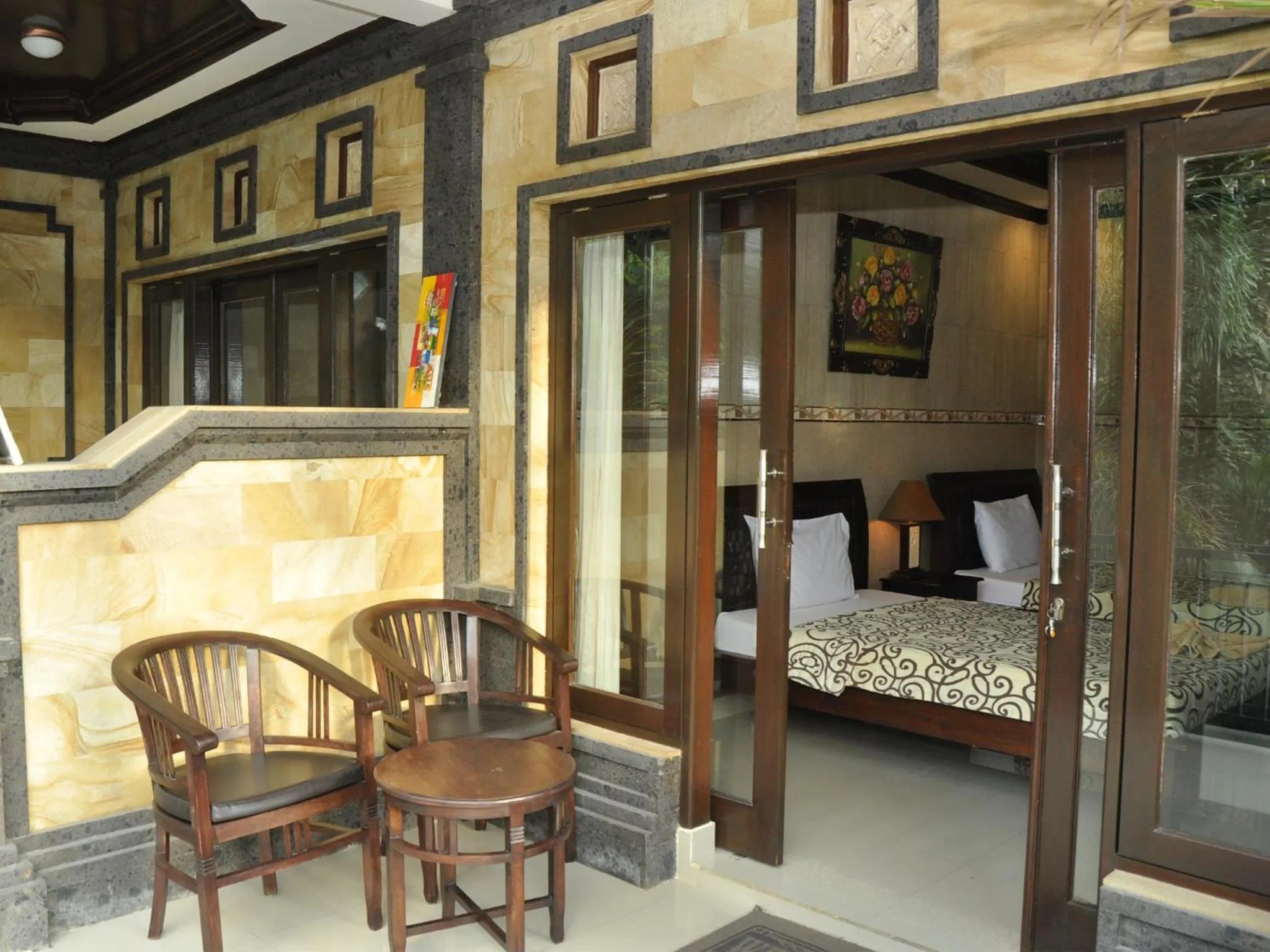 Balcony/Terrace, Bed in Pancer House