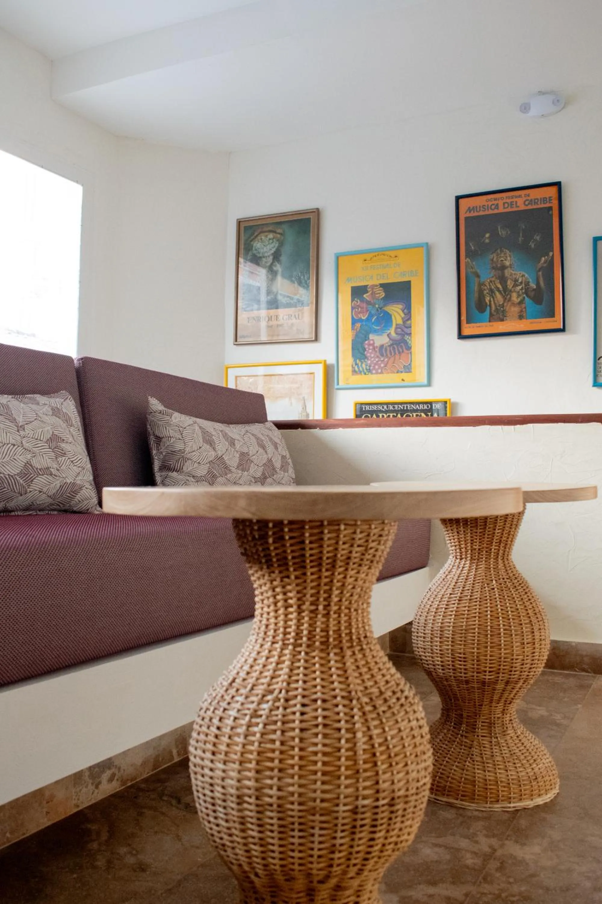 Seating area in Casa Noa Colonial Rooms