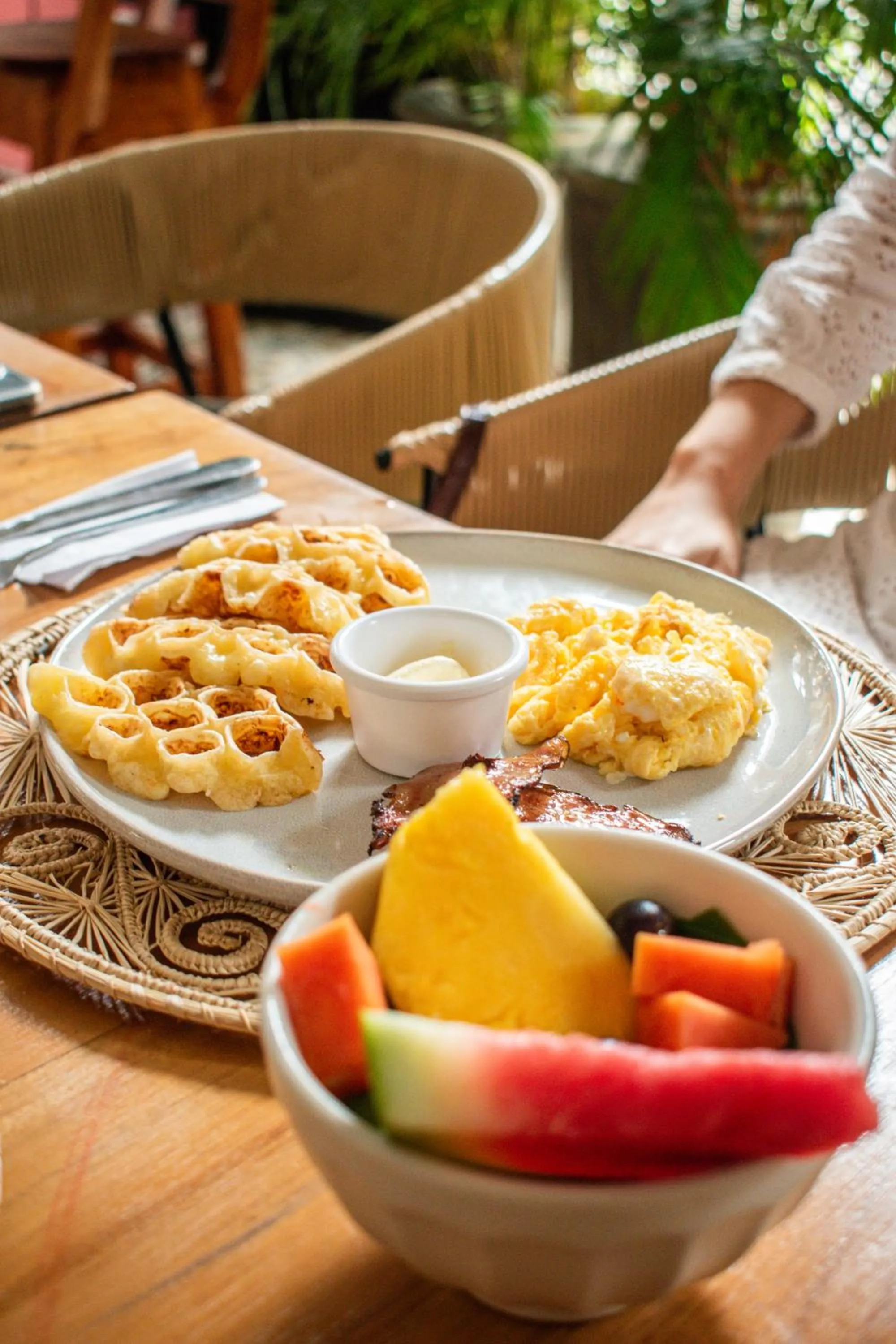 Breakfast in Casa Noa Colonial Rooms