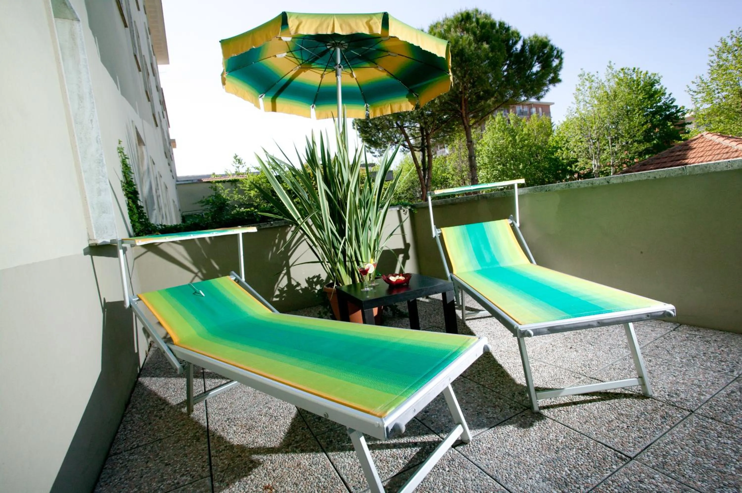 Patio in Hotel Holiday Park