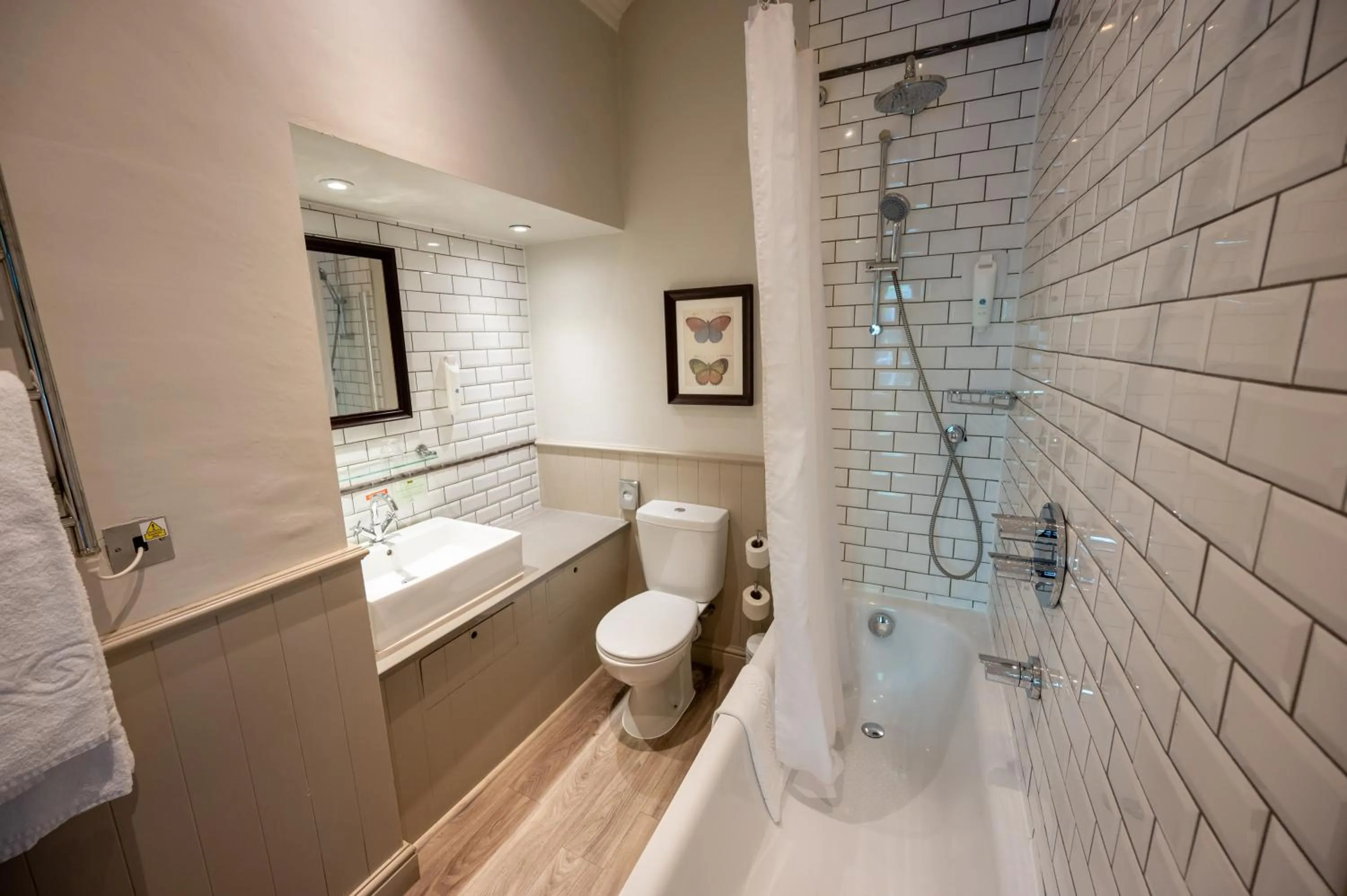 Bathroom in Cross Hands Hotel by Greene King Inns