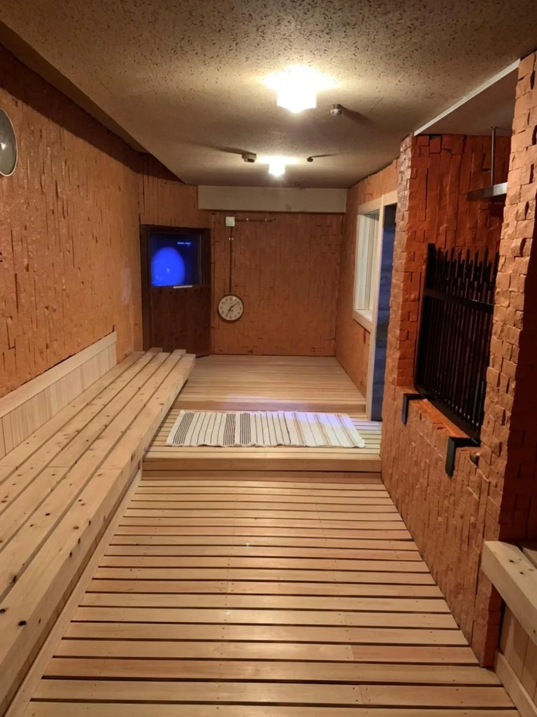 Sauna in Capsule Hotel 310
