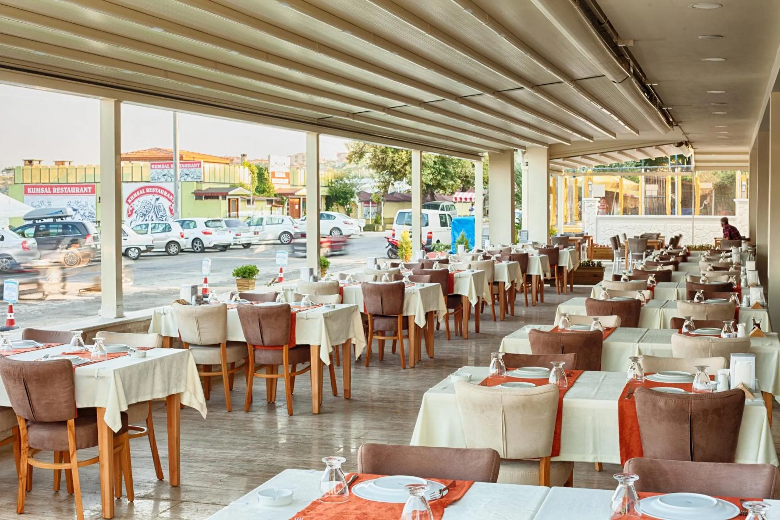 Restaurant/places to eat in Hamzakoy Blue Park Boutique Hotel