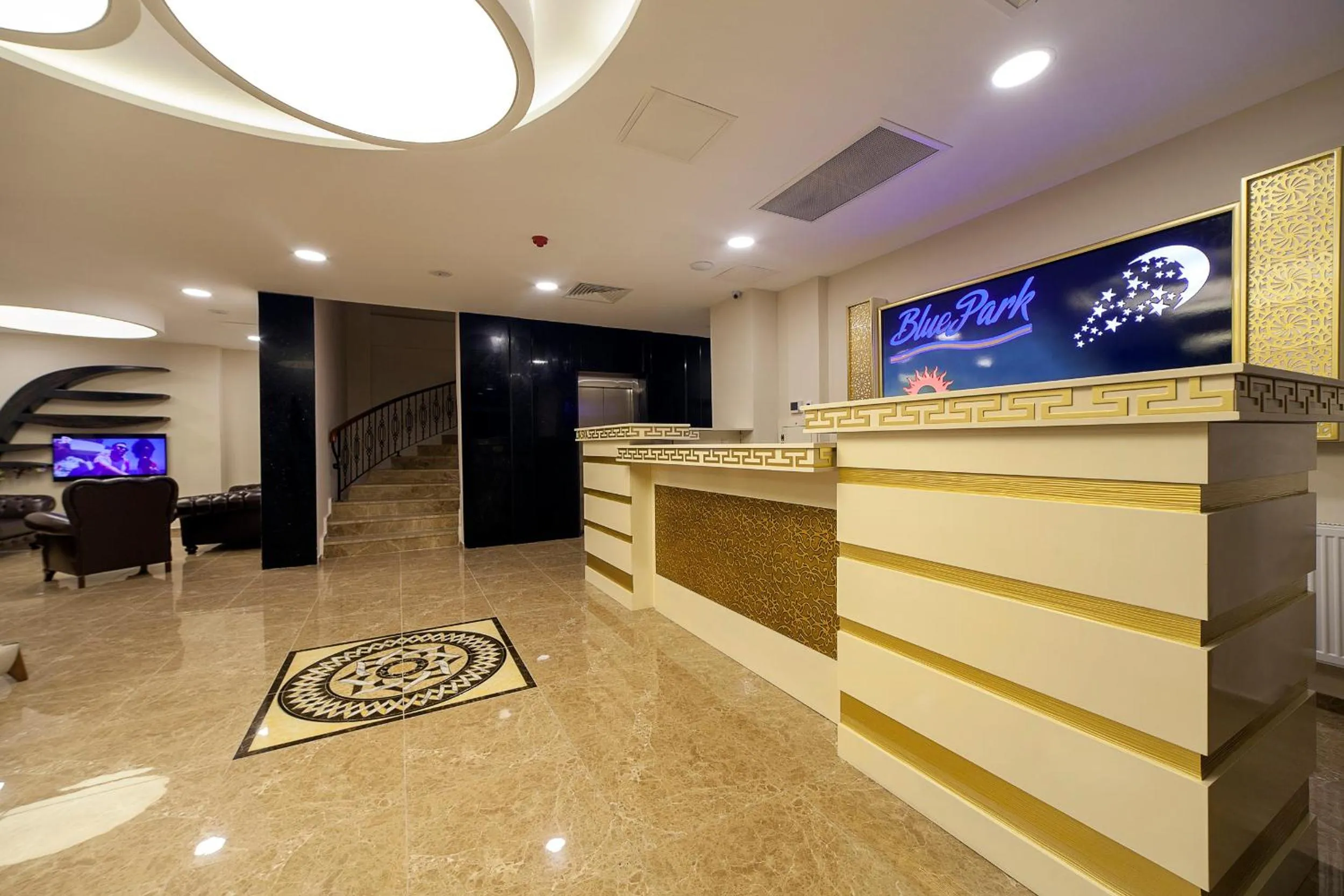 Property building in Hamzakoy Blue Park Boutique Hotel