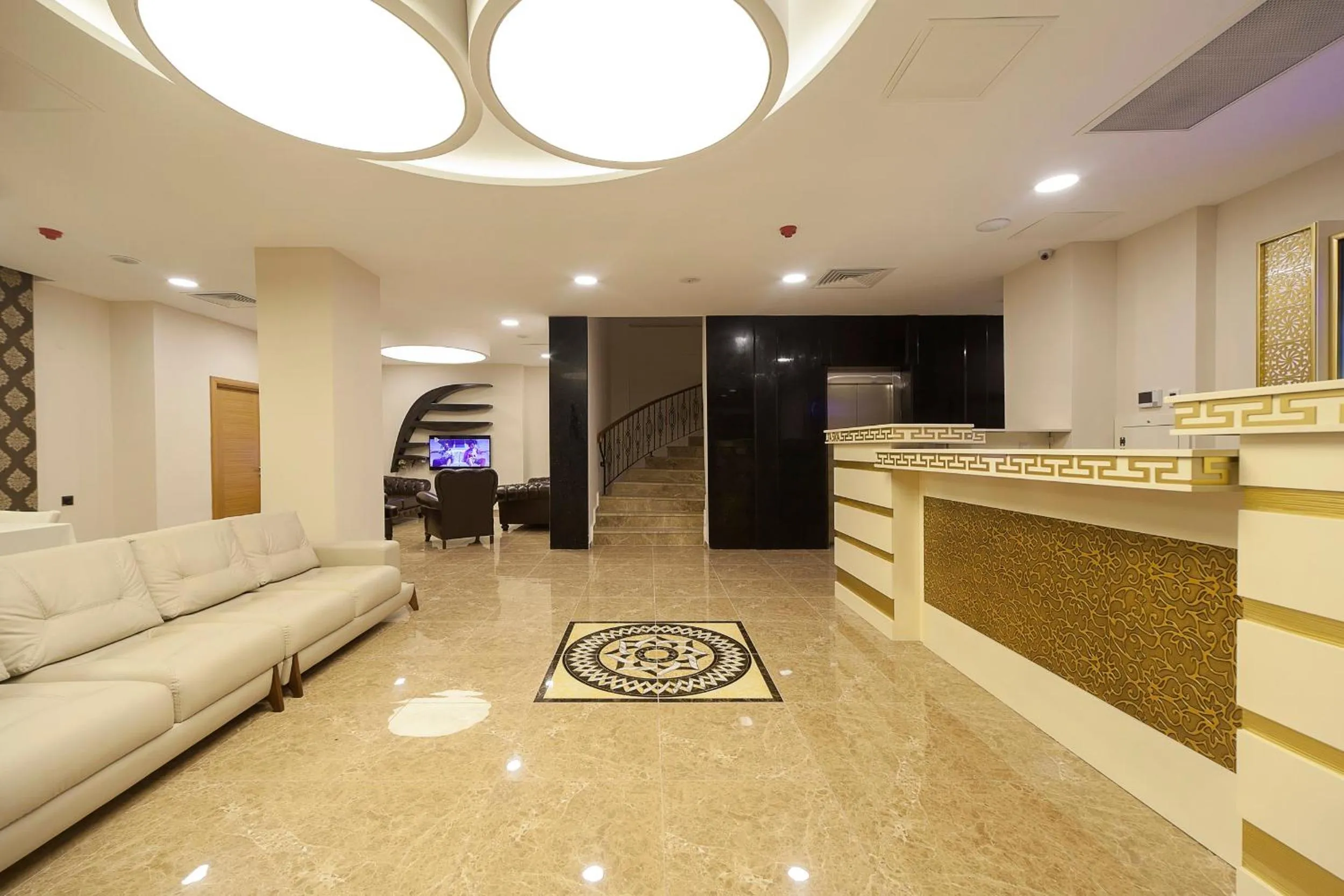 Property building in Hamzakoy Blue Park Boutique Hotel