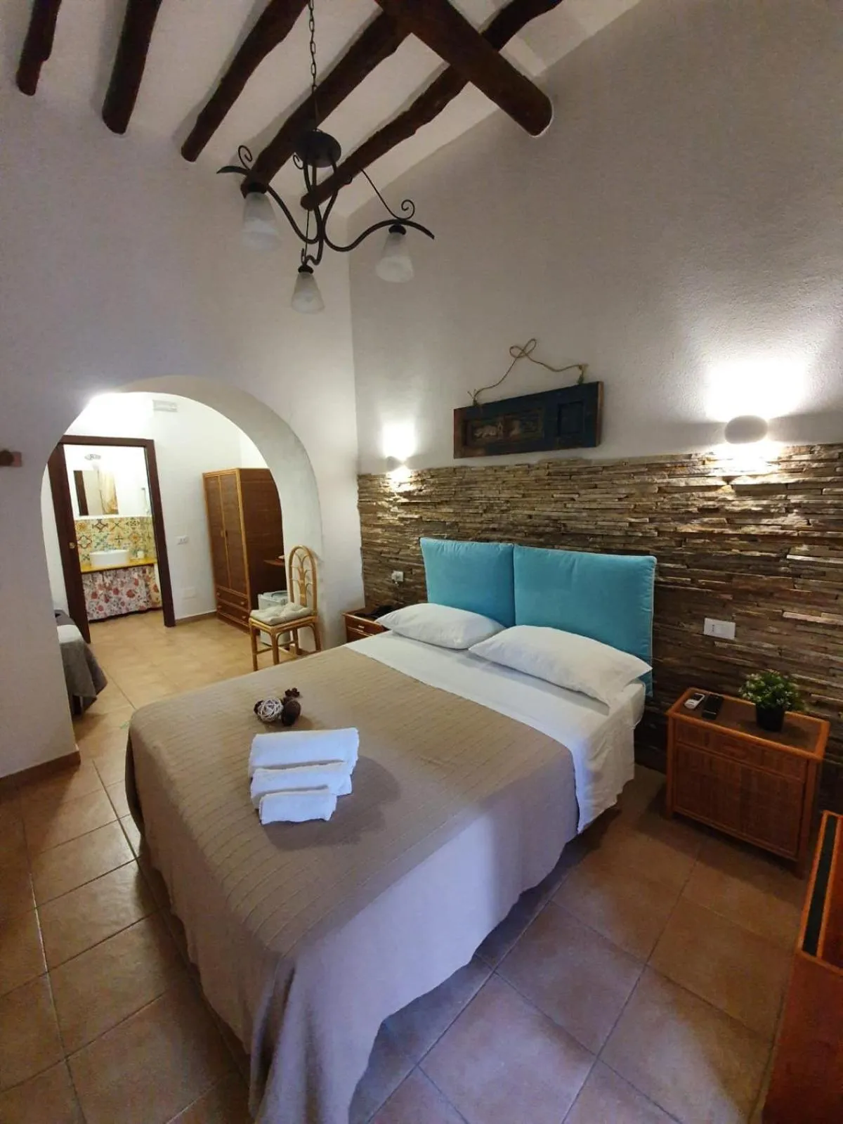 Bed in B&B La Goletta di Salina