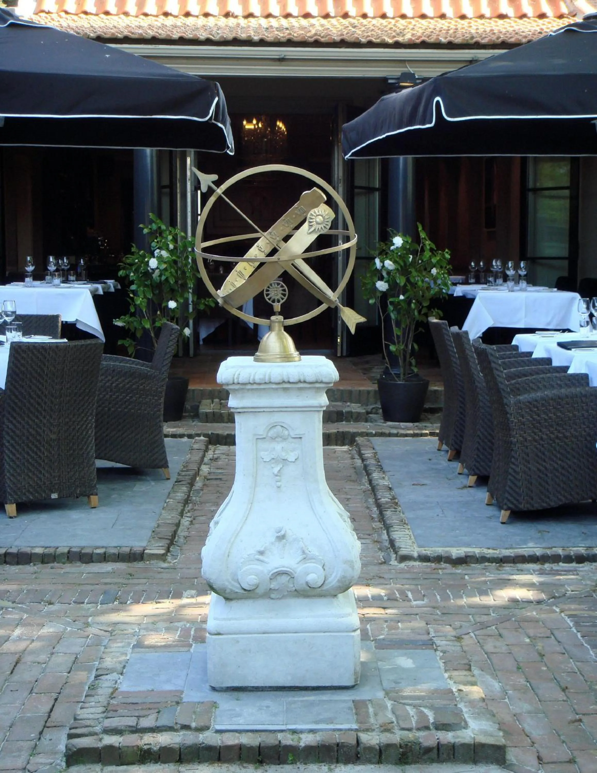 Garden in Suitehotel Posthoorn