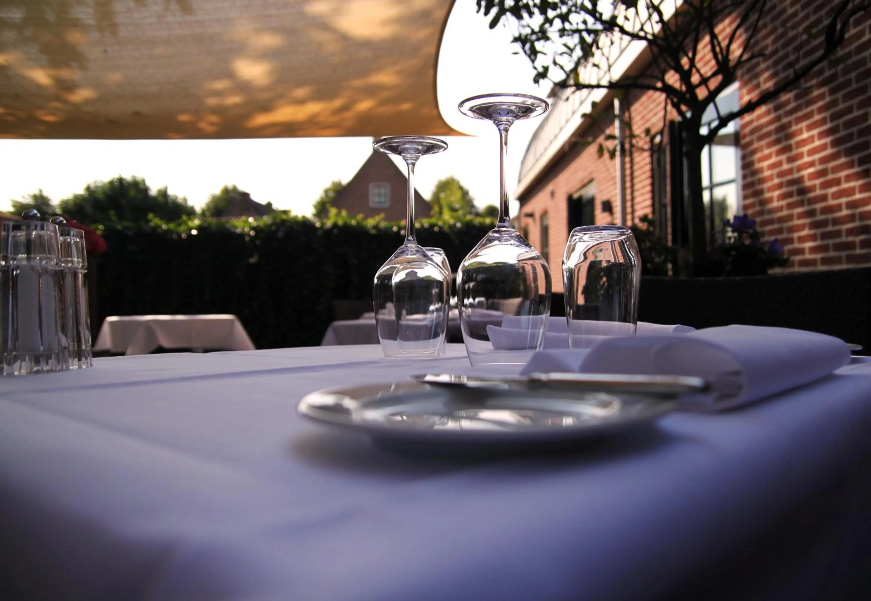 Garden in Suitehotel Posthoorn