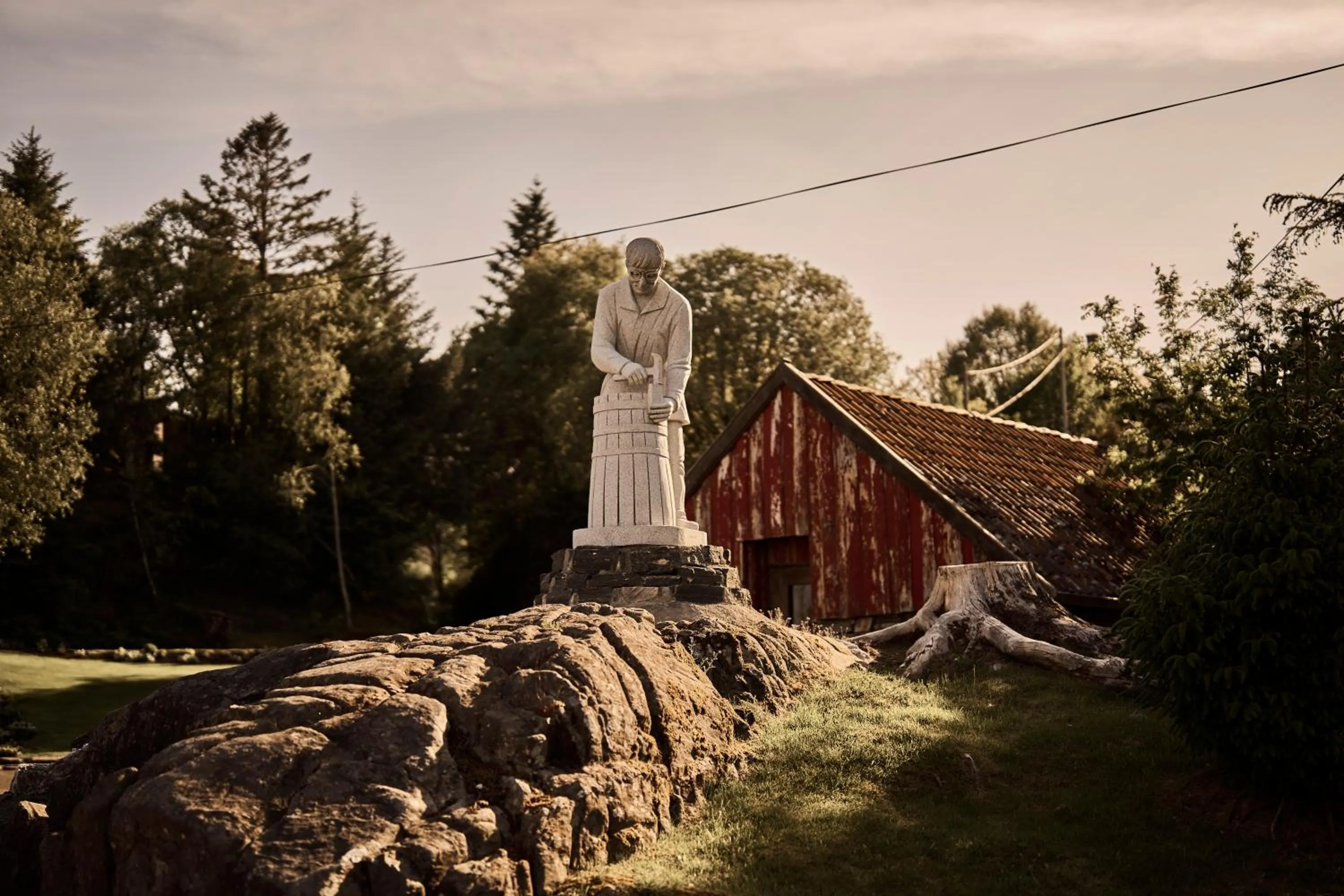 Nearby landmark in Bekkjarvik Gjestgiveri