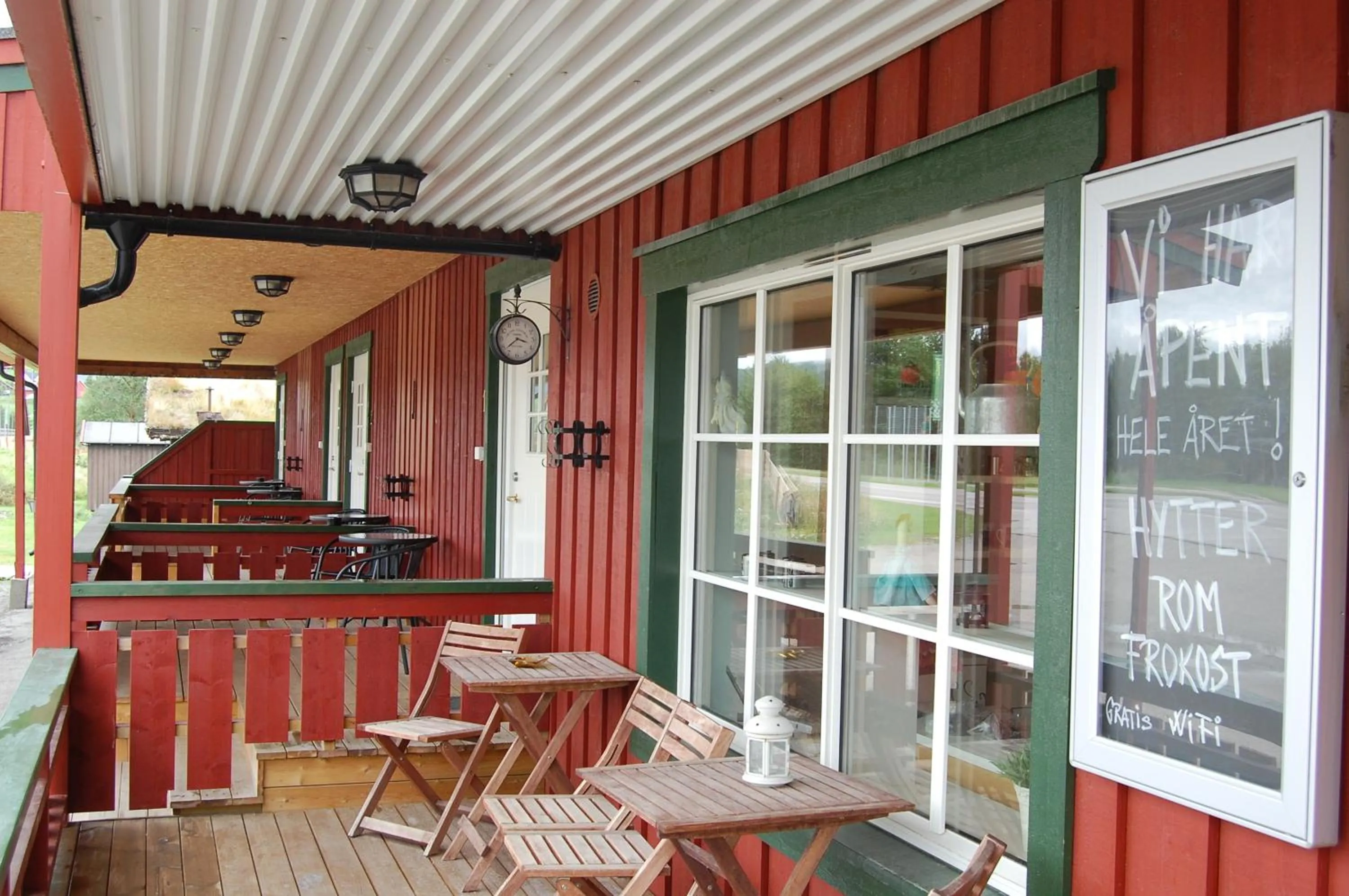 Facade/entrance in Tynset Rom & Camping