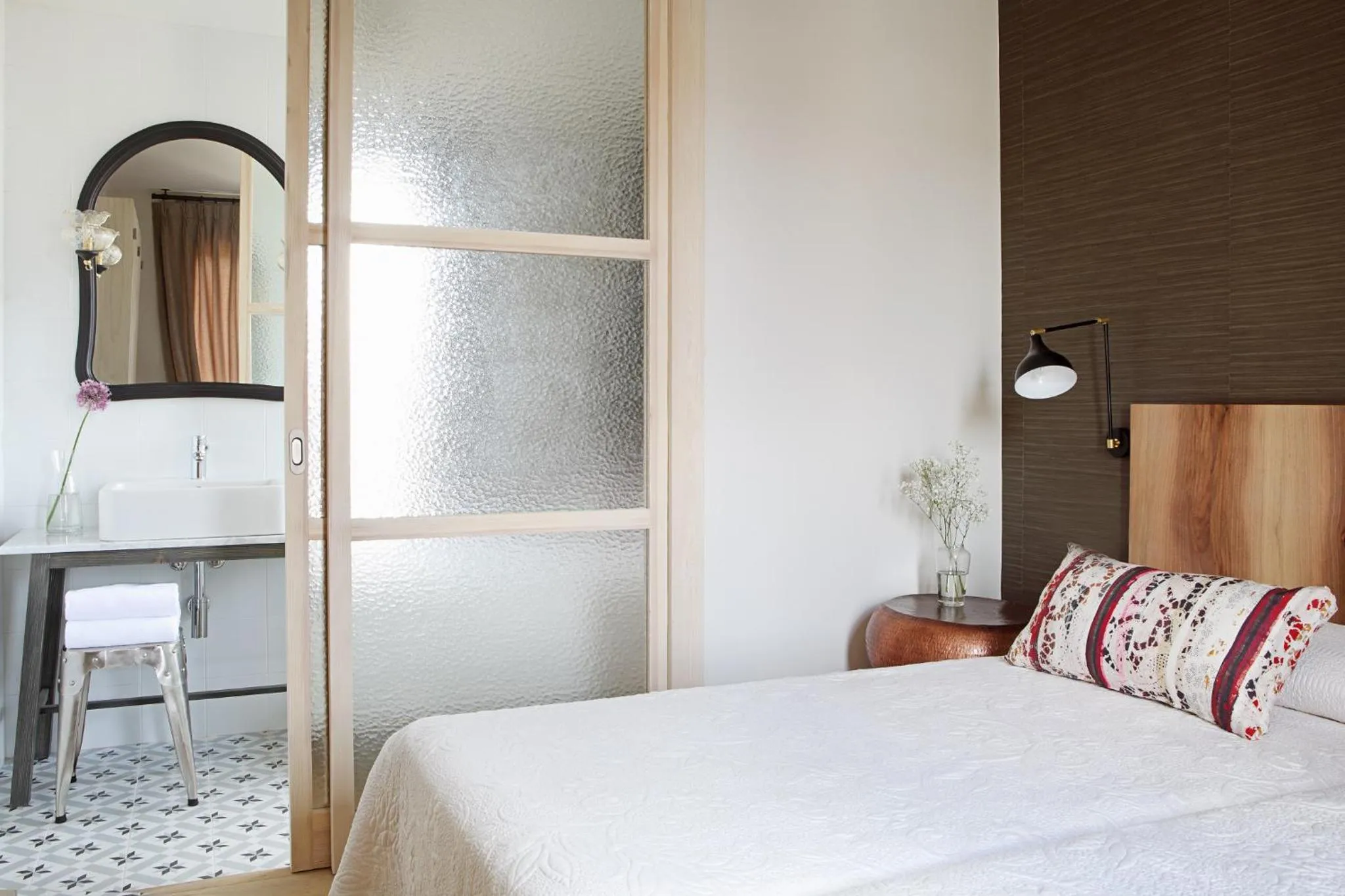 Bed in Artesa Suites & Spa