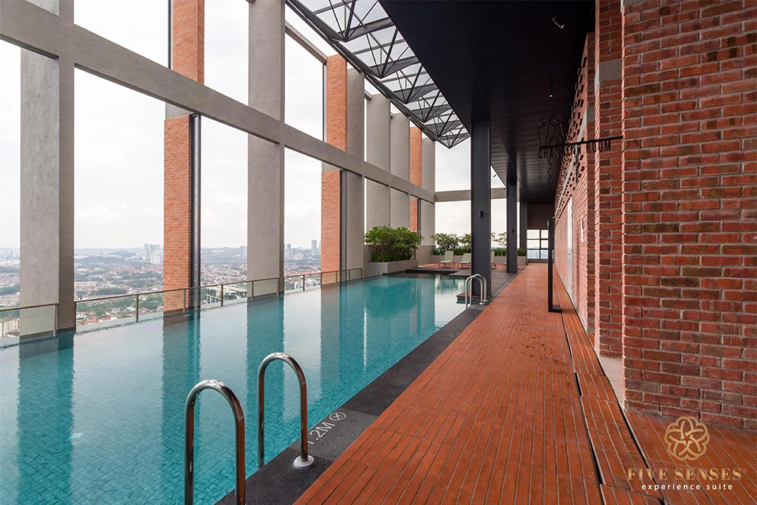 Pool view in Millerz Square Signature Suites, Kuala Lumpur